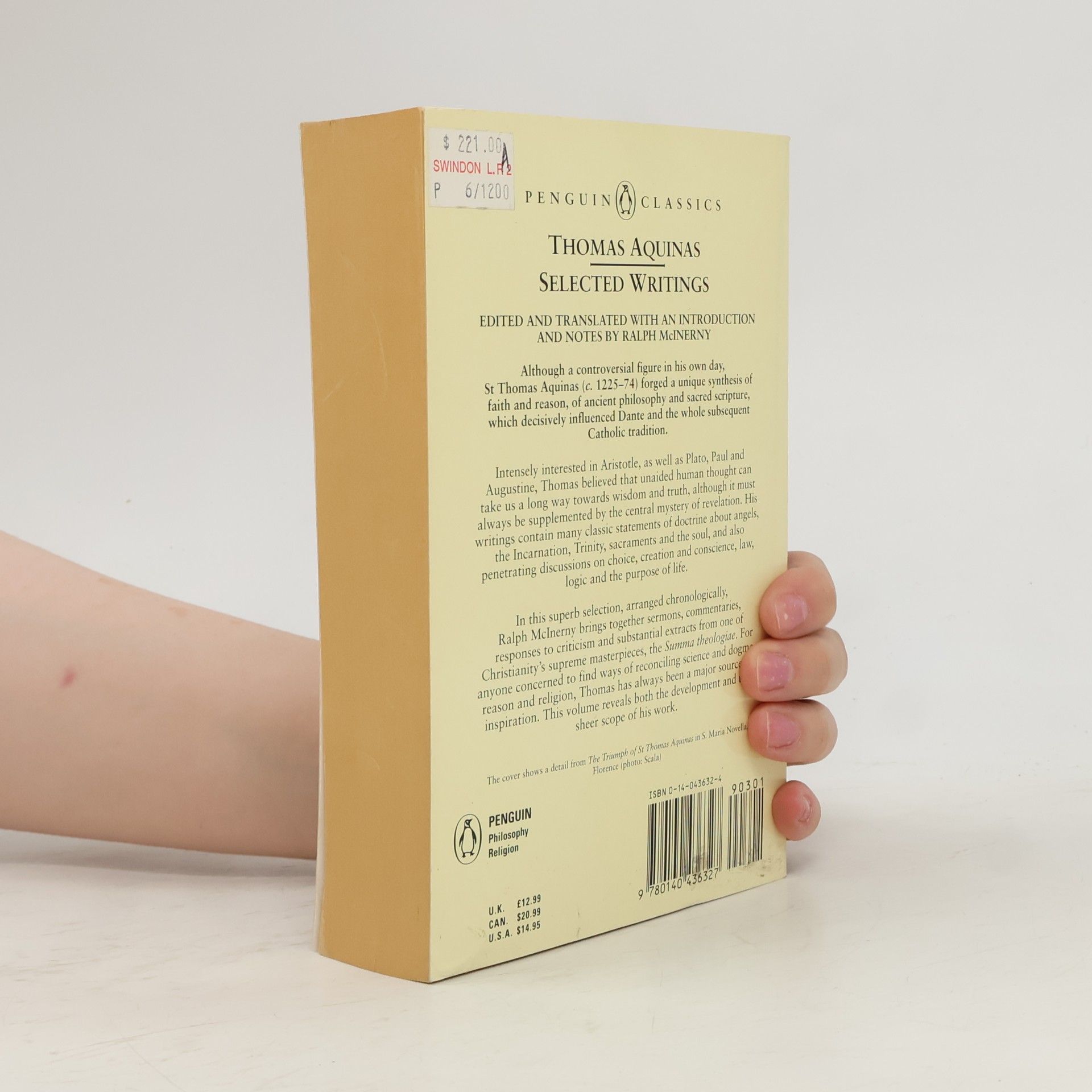 Thomas von Aquin Selected Writings