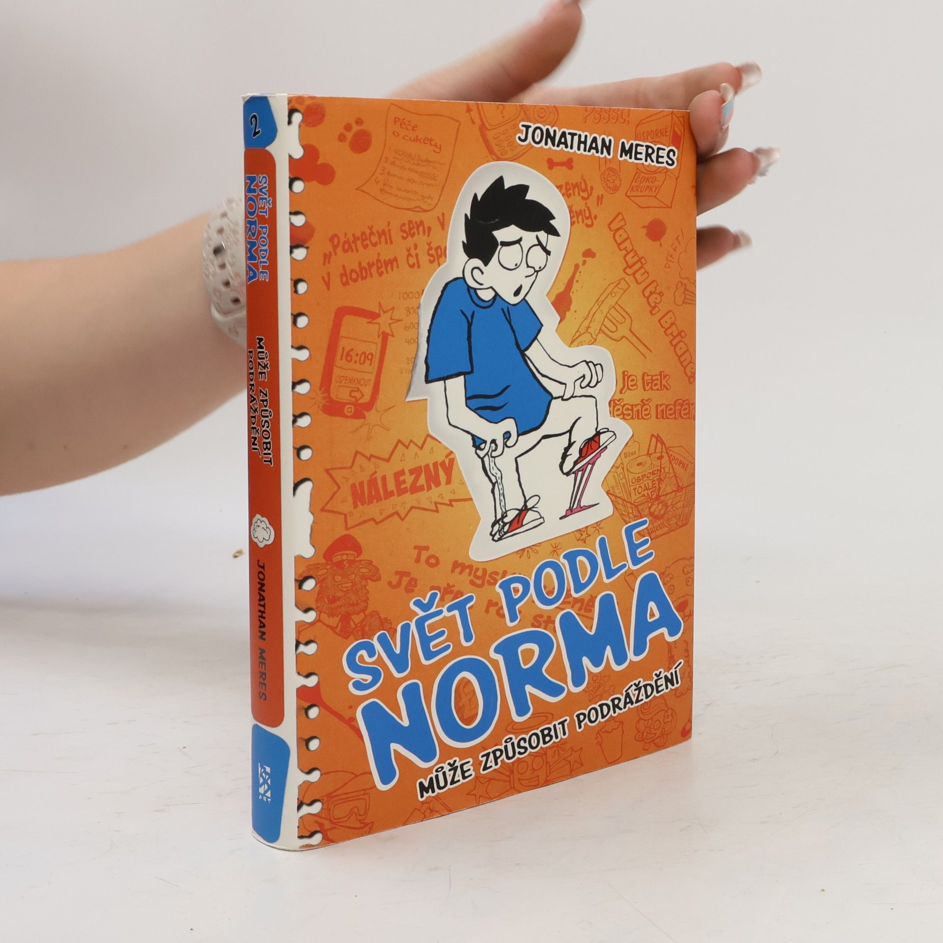 Jonathan Meres Svět podle Norma. Může způsobit podráždění