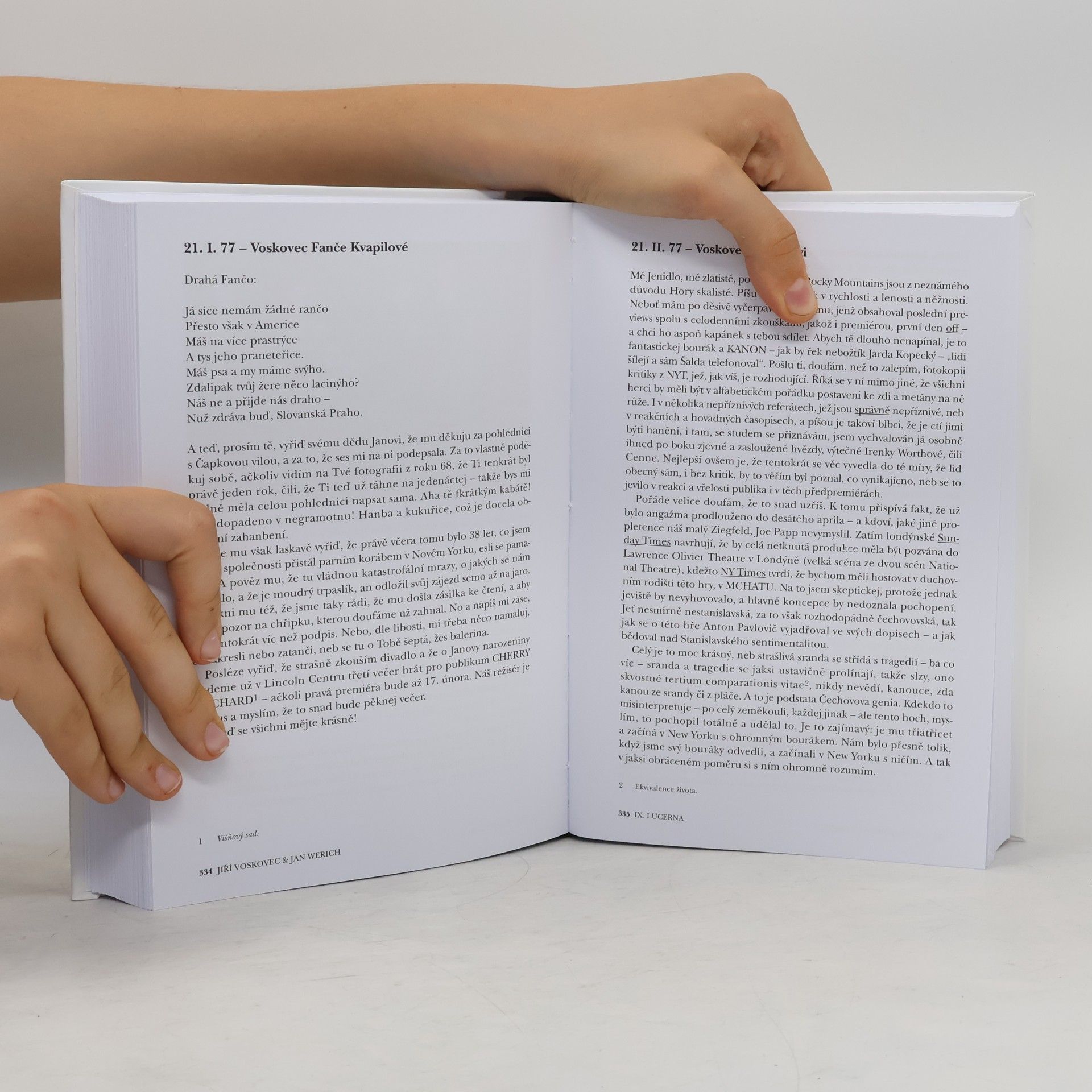 Ladislav Matějka Jiří Voskovec & Jan Werich: korespondence III