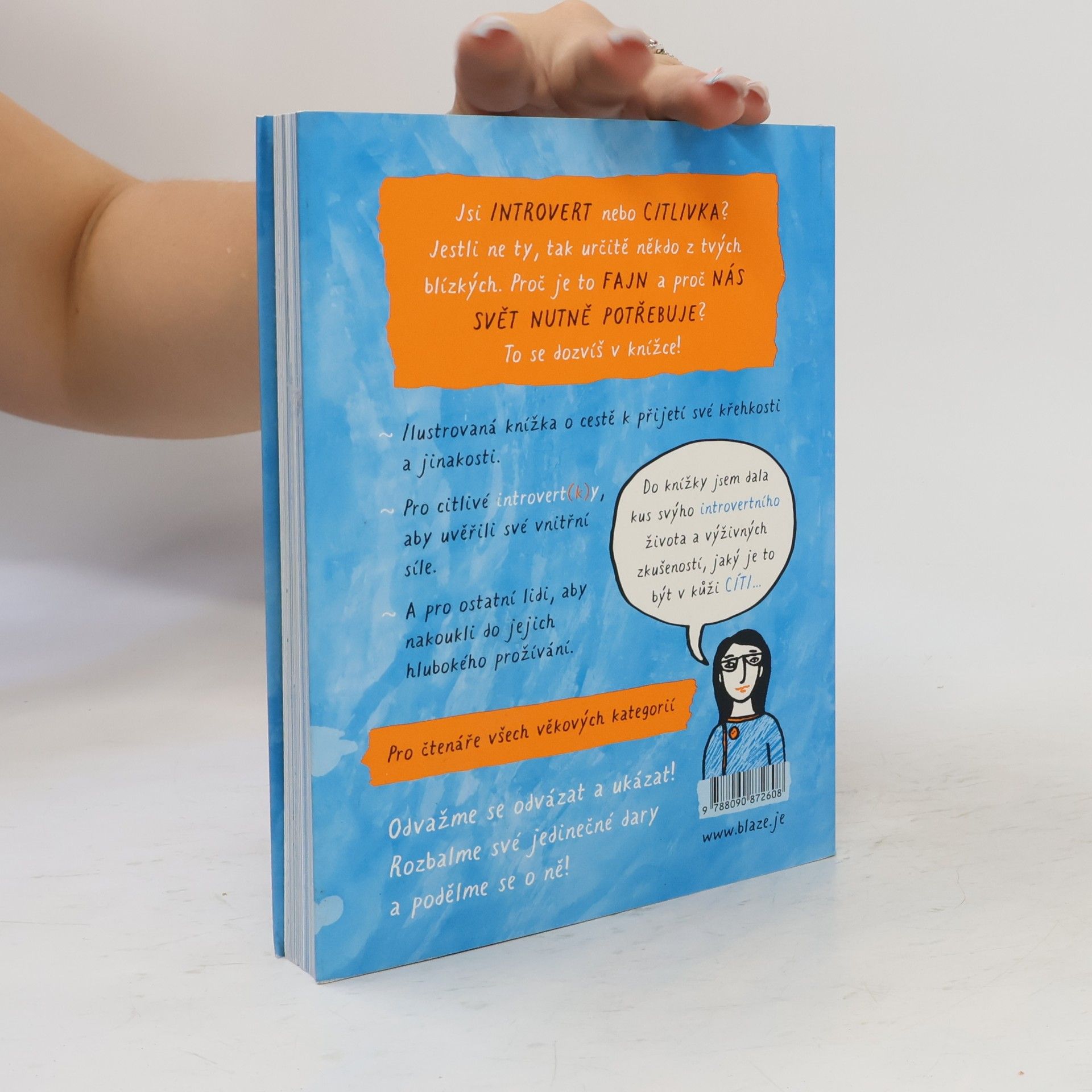 Lenka Blažejová Cíťa : proč svět nutně potřebuje citlivé introvert(k)y