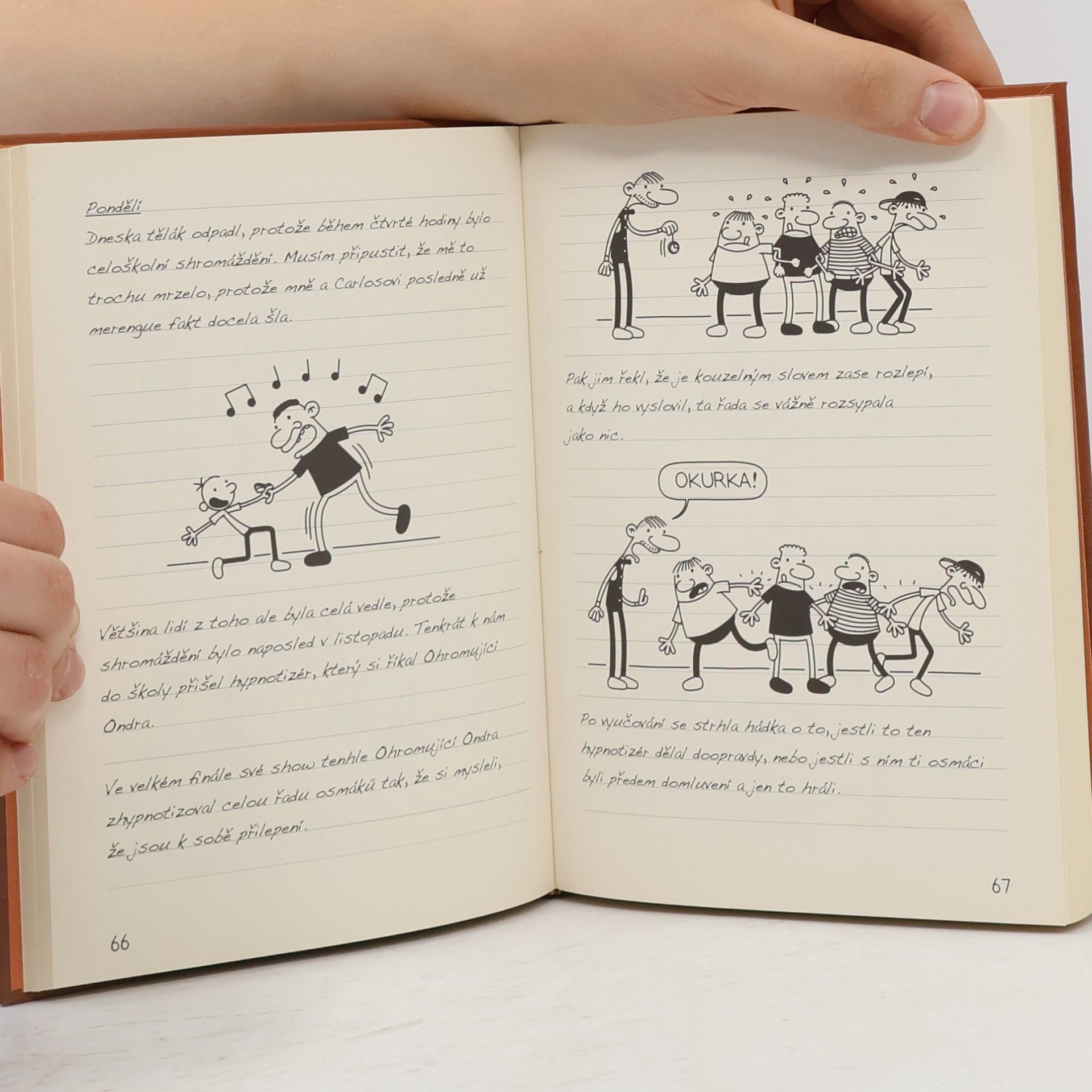 Jeff Kinney Deník malého poseroutky 7. Páté kolo u vozu