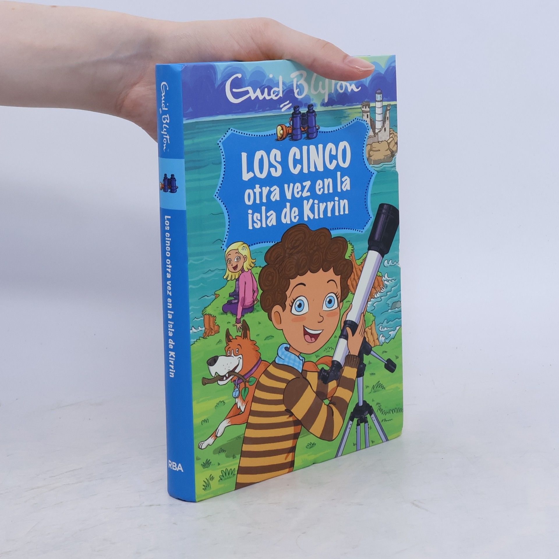 Enid Blyton Los cinco otra vez en la isla de Kirrin