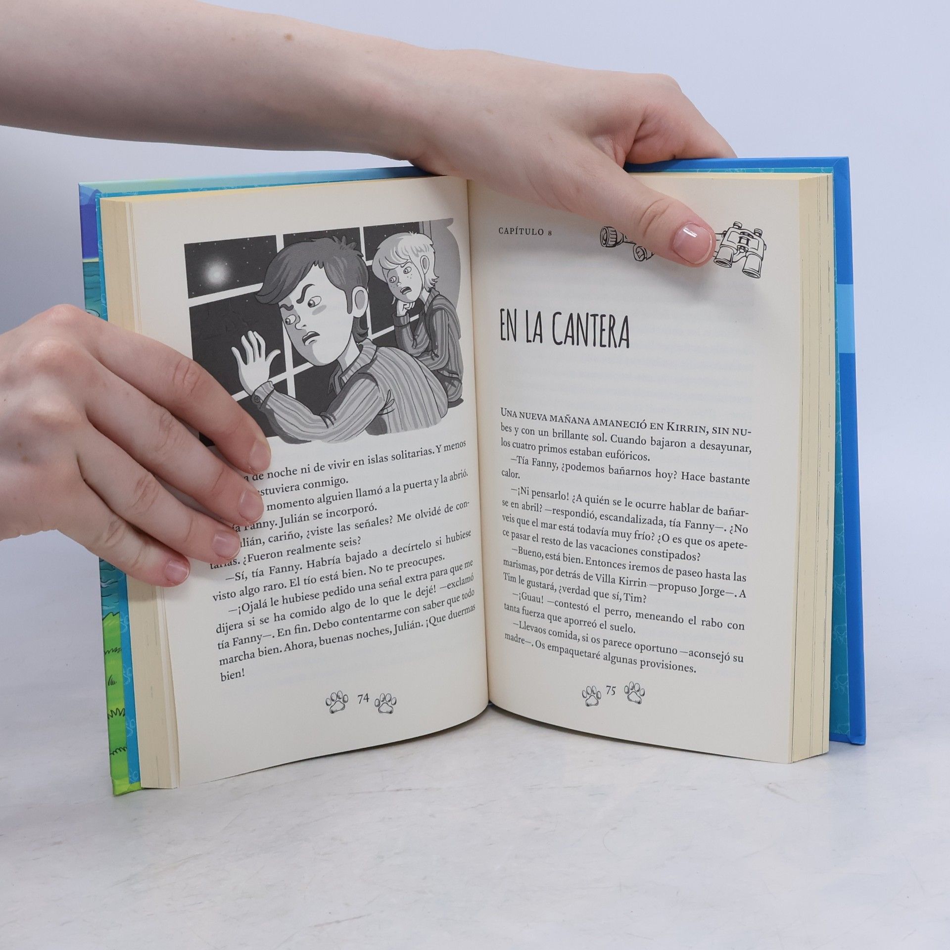 Enid Blyton Los cinco otra vez en la isla de Kirrin