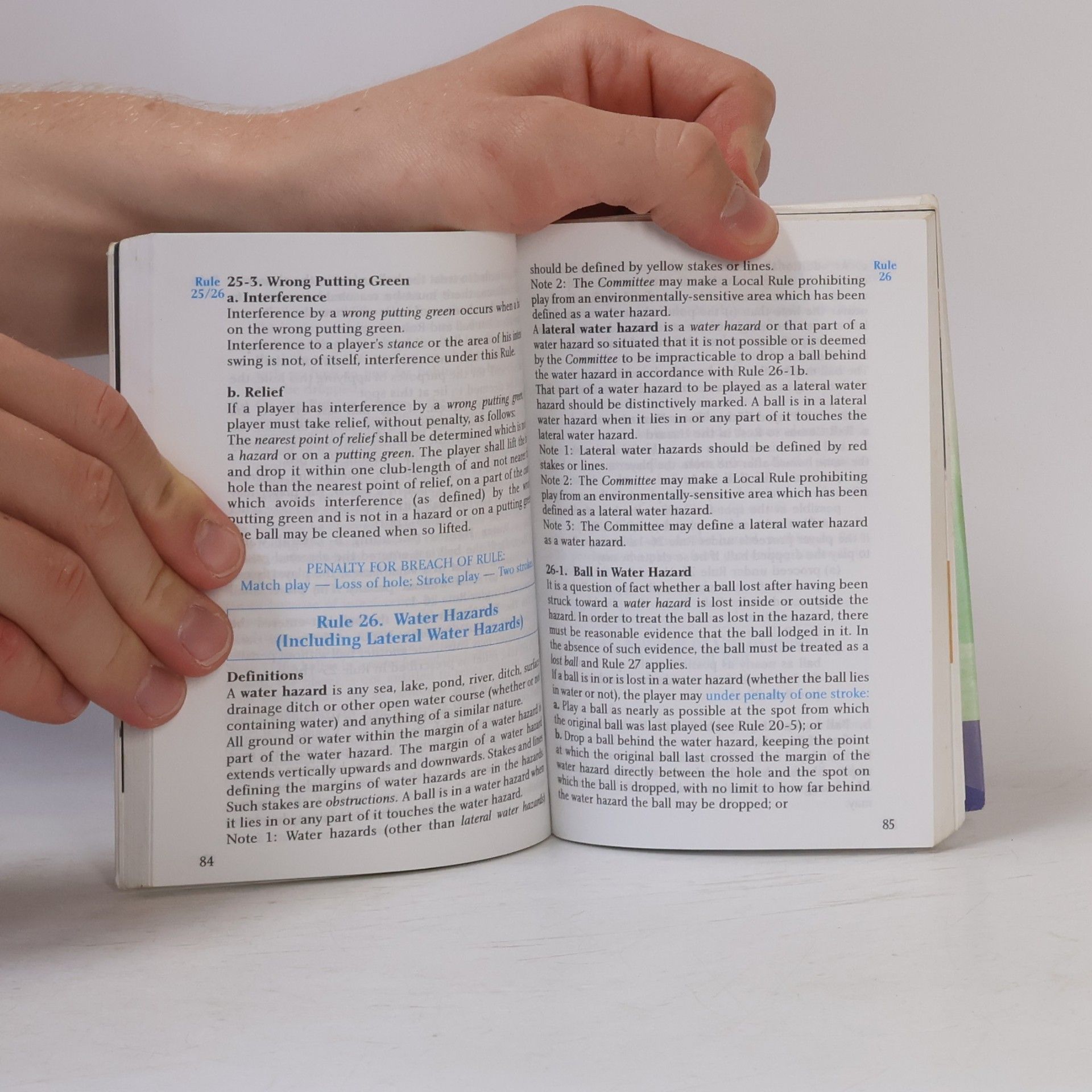 Various authors Rules of Golf