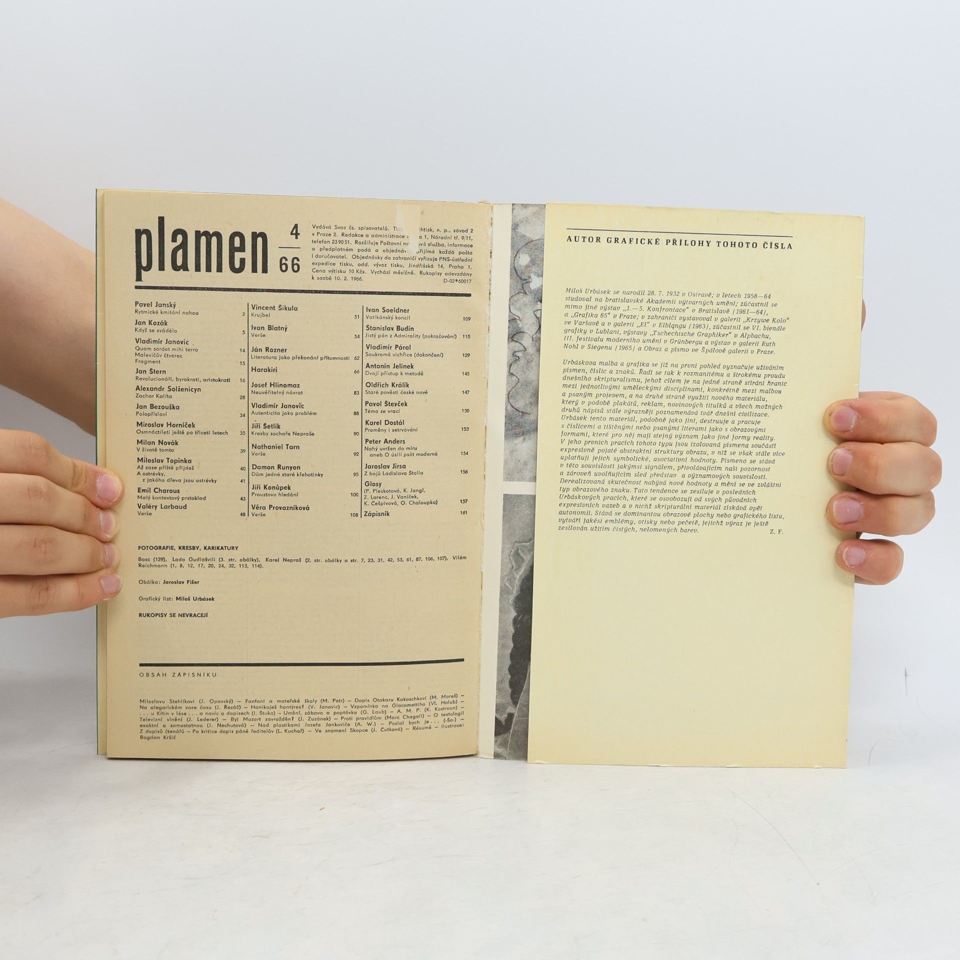 Kolektiv autorů Plamen 4/1966