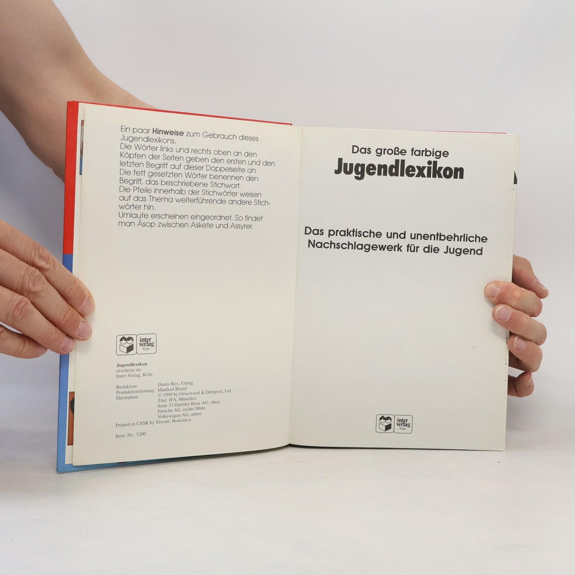 Autorenkollektiv Das große farbige Jugend Lexikon