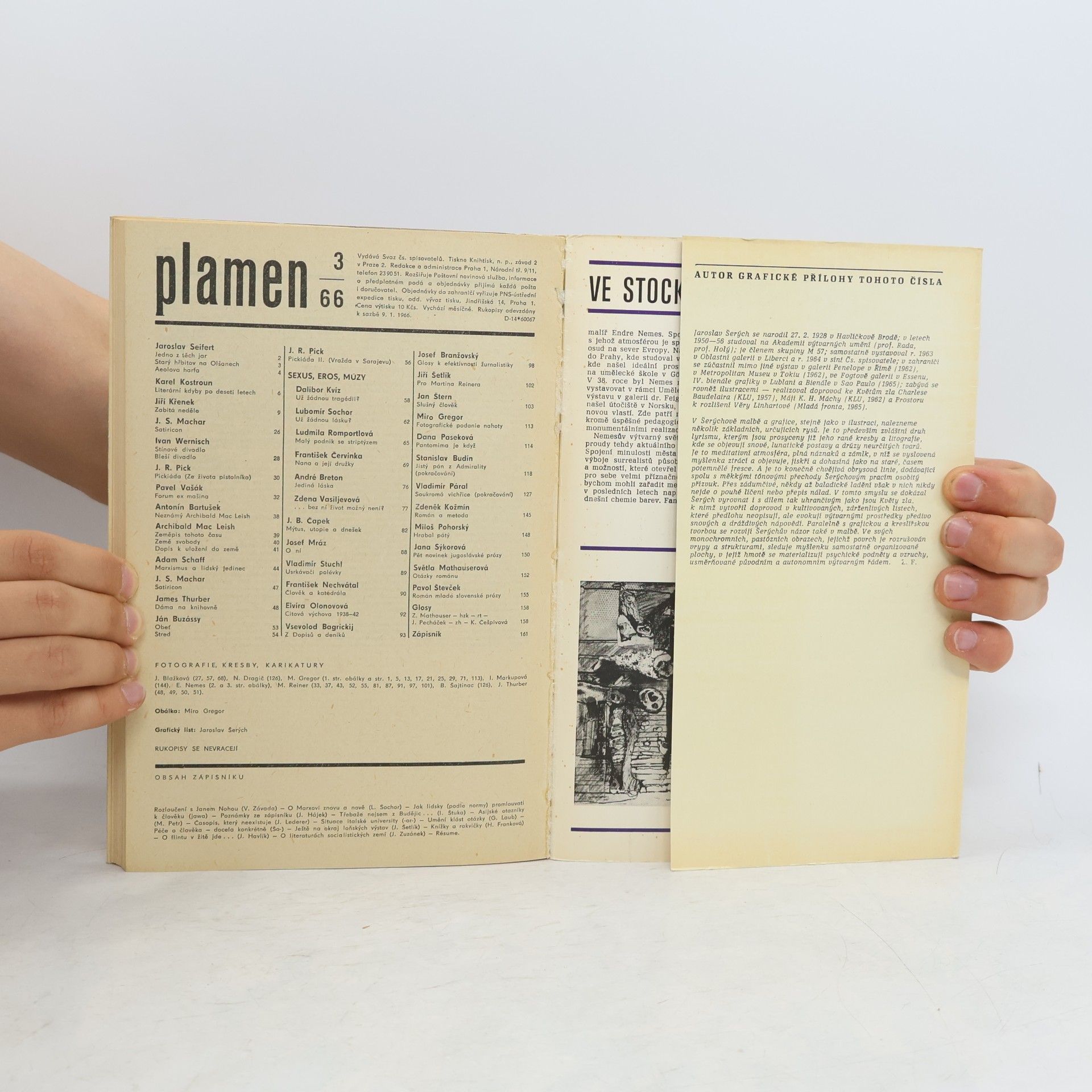 Various authors Plamen 3/66