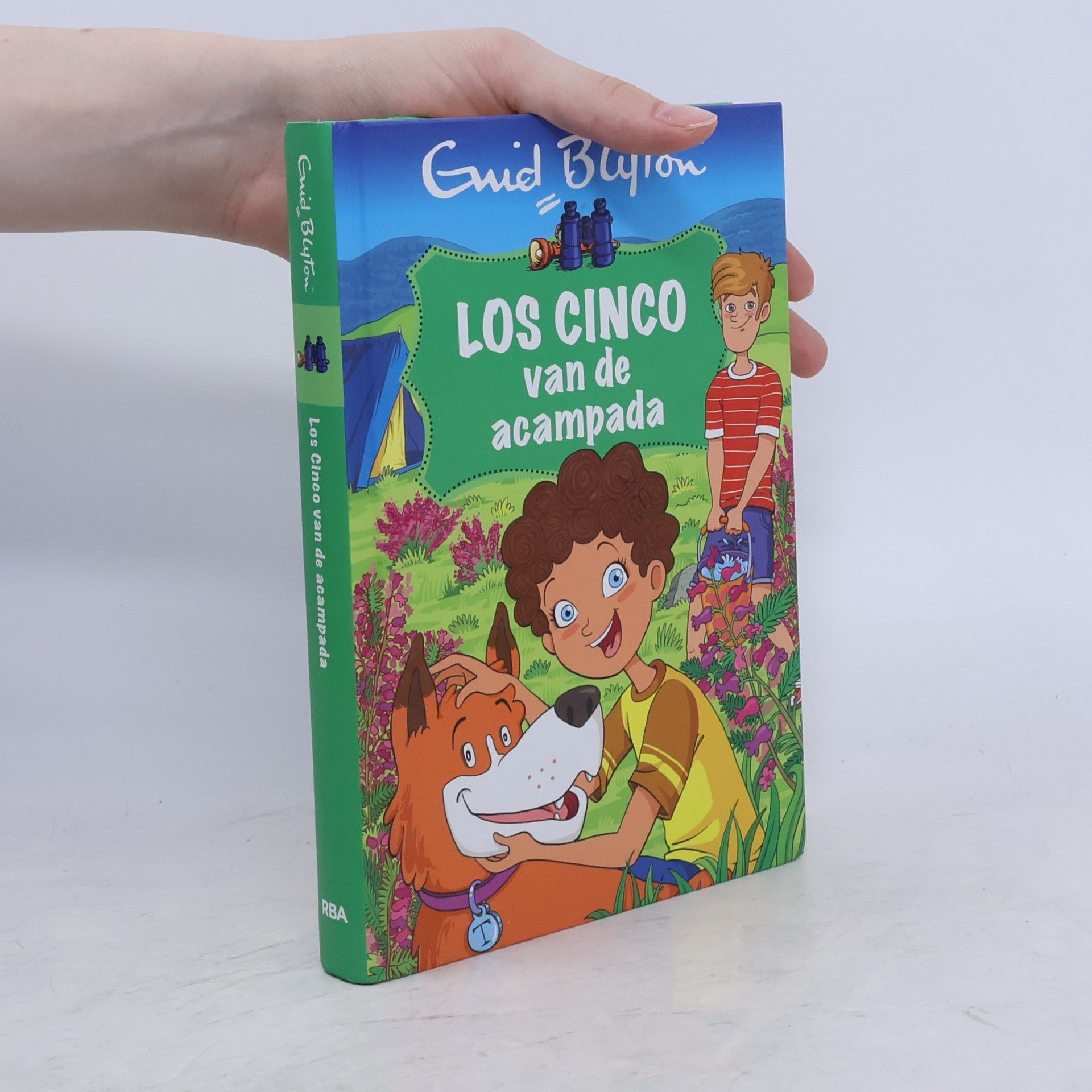Los cinco van de acampada