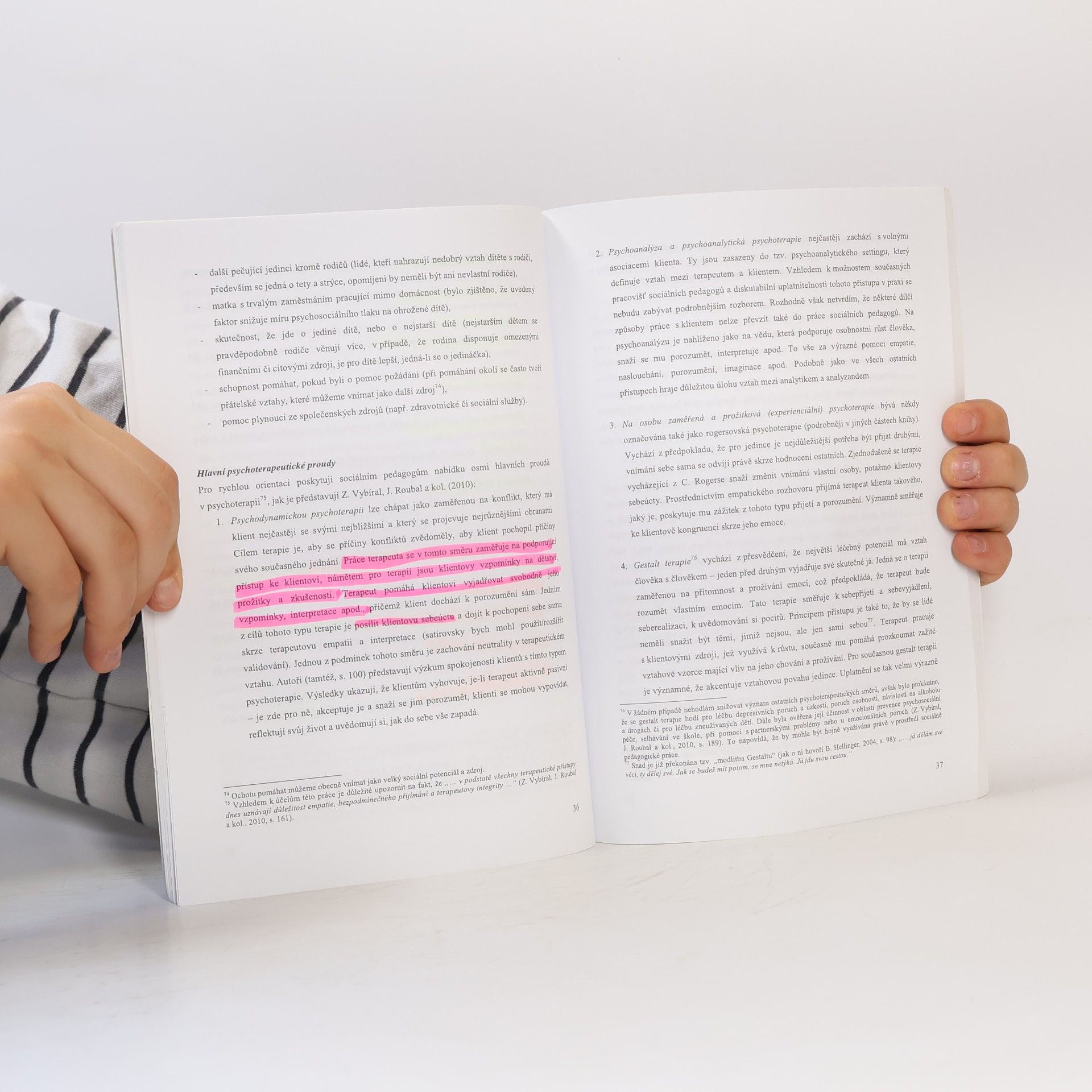 Ondřej Sekera Potenciál humanistické terapie v přípravě sociálních pedagogů