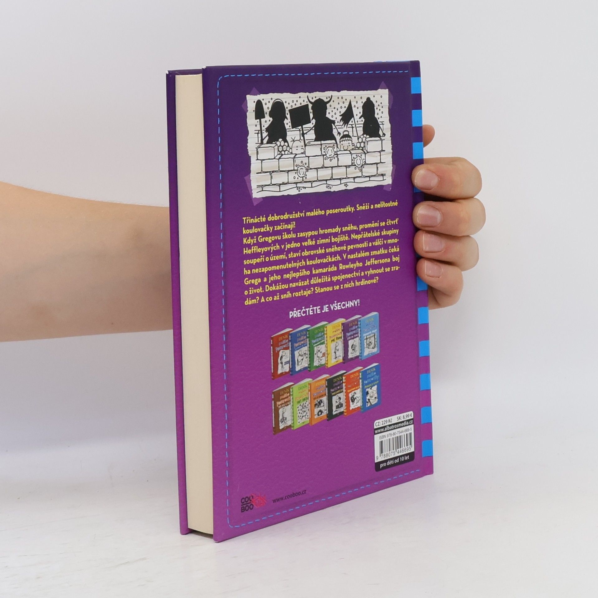 Jeff Kinney Deník malého poseroutky 13. Radosti zimy