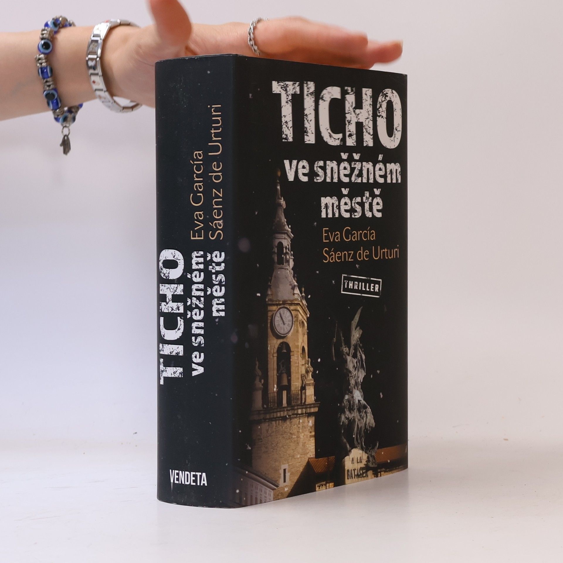Eva García Sáenz de Urturi Ticho ve sněžném městě