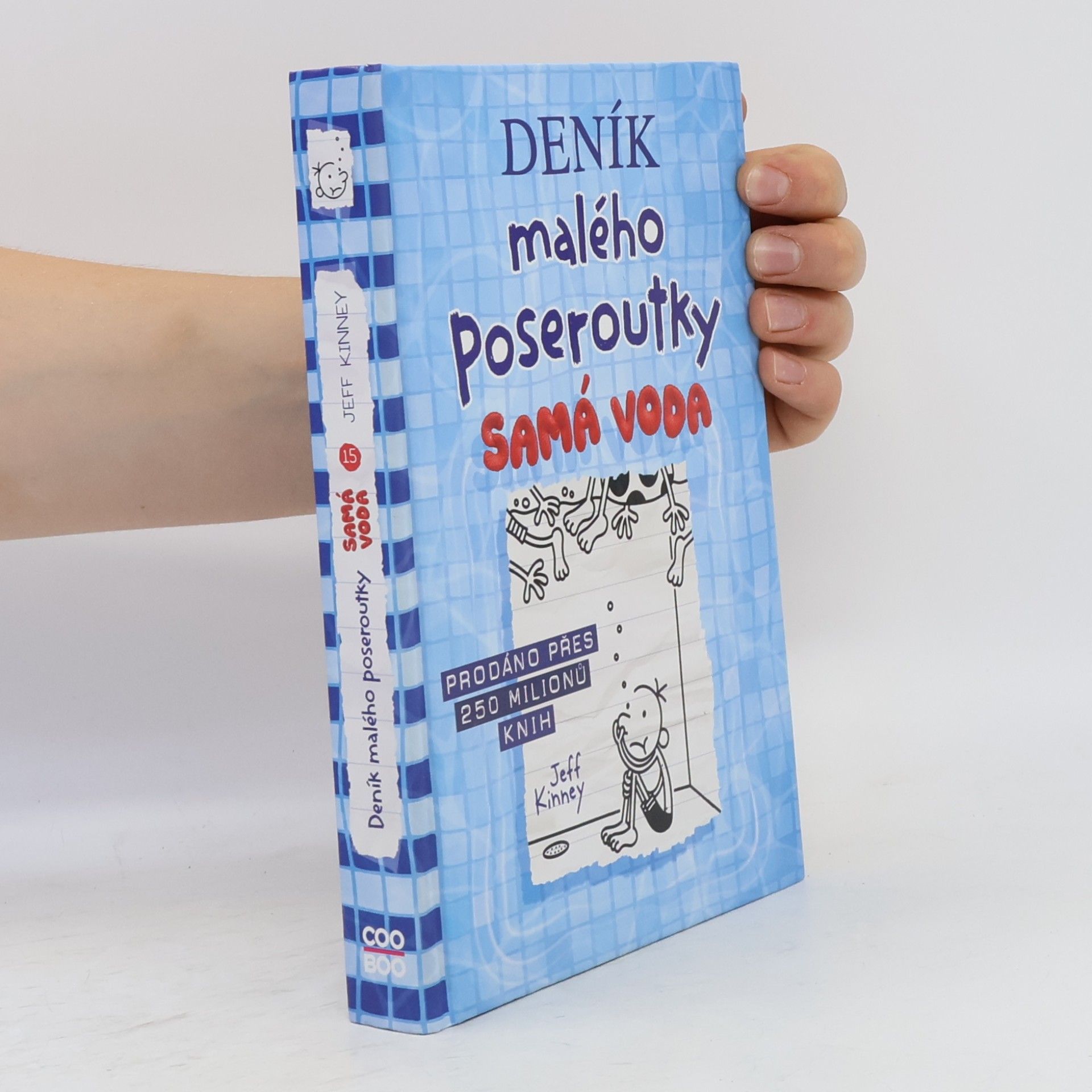 Jeff Kinney Deník malého poseroutky 15. Samá voda