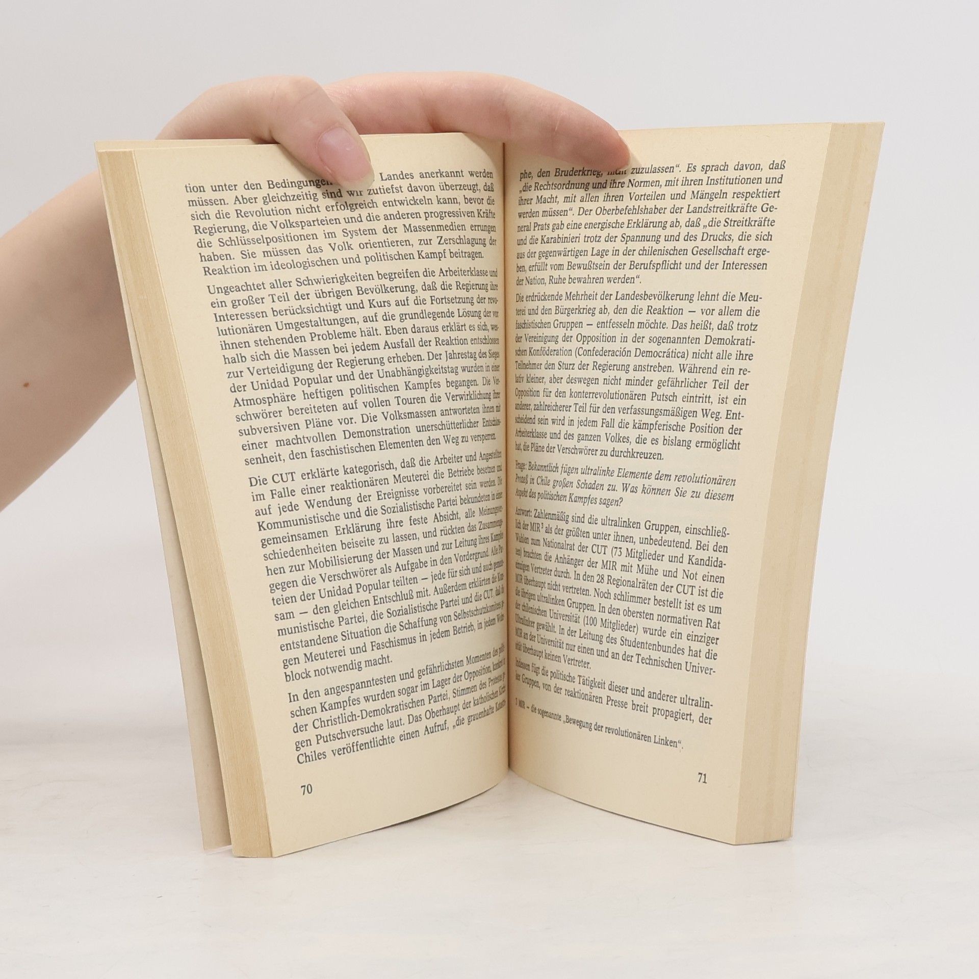 Luis Corvalán Marxistische Taschenbücher - 68: Freiheit für Chile!
