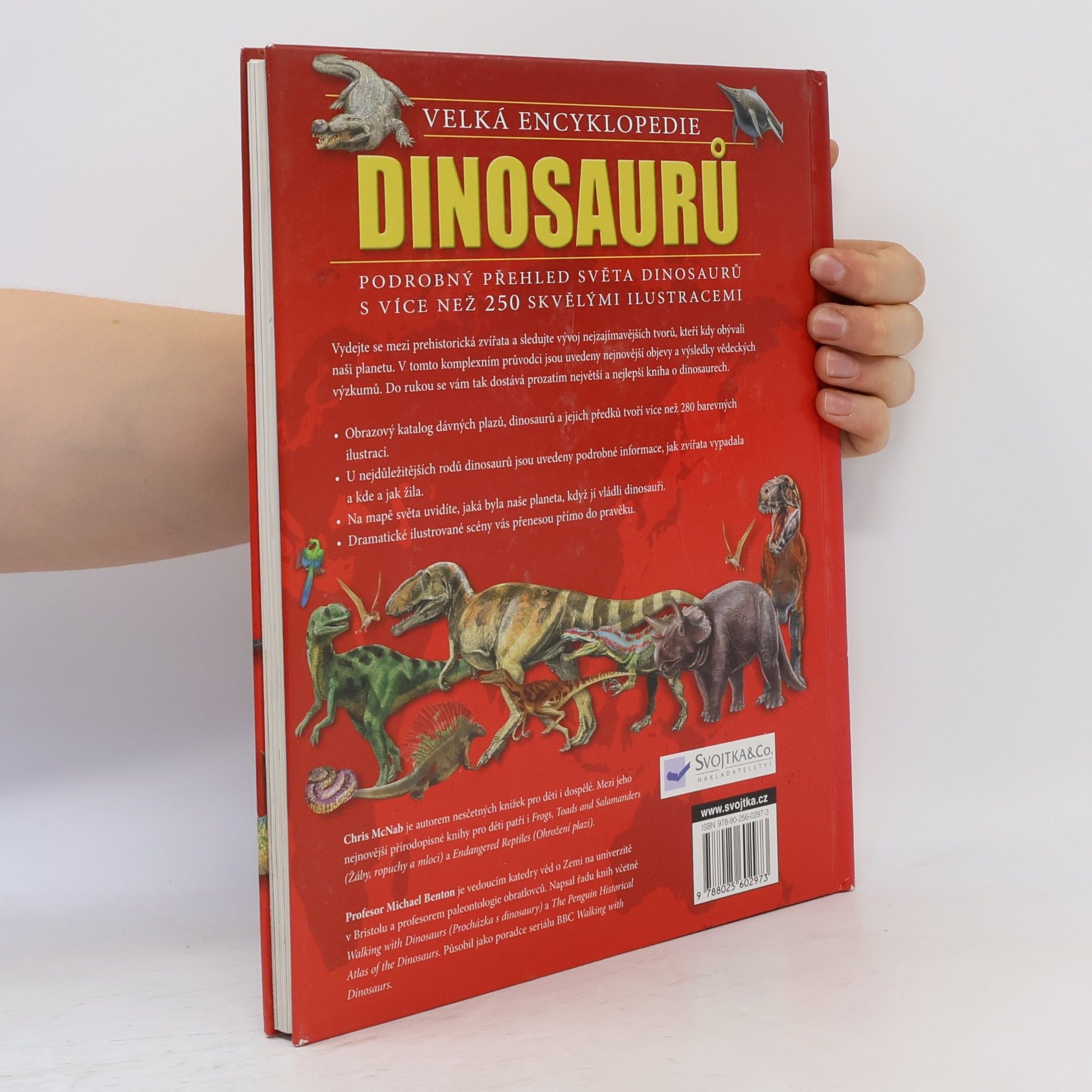 Chris McNab Velká encyklopedie dinosaurů a dalších prehistorických plazů