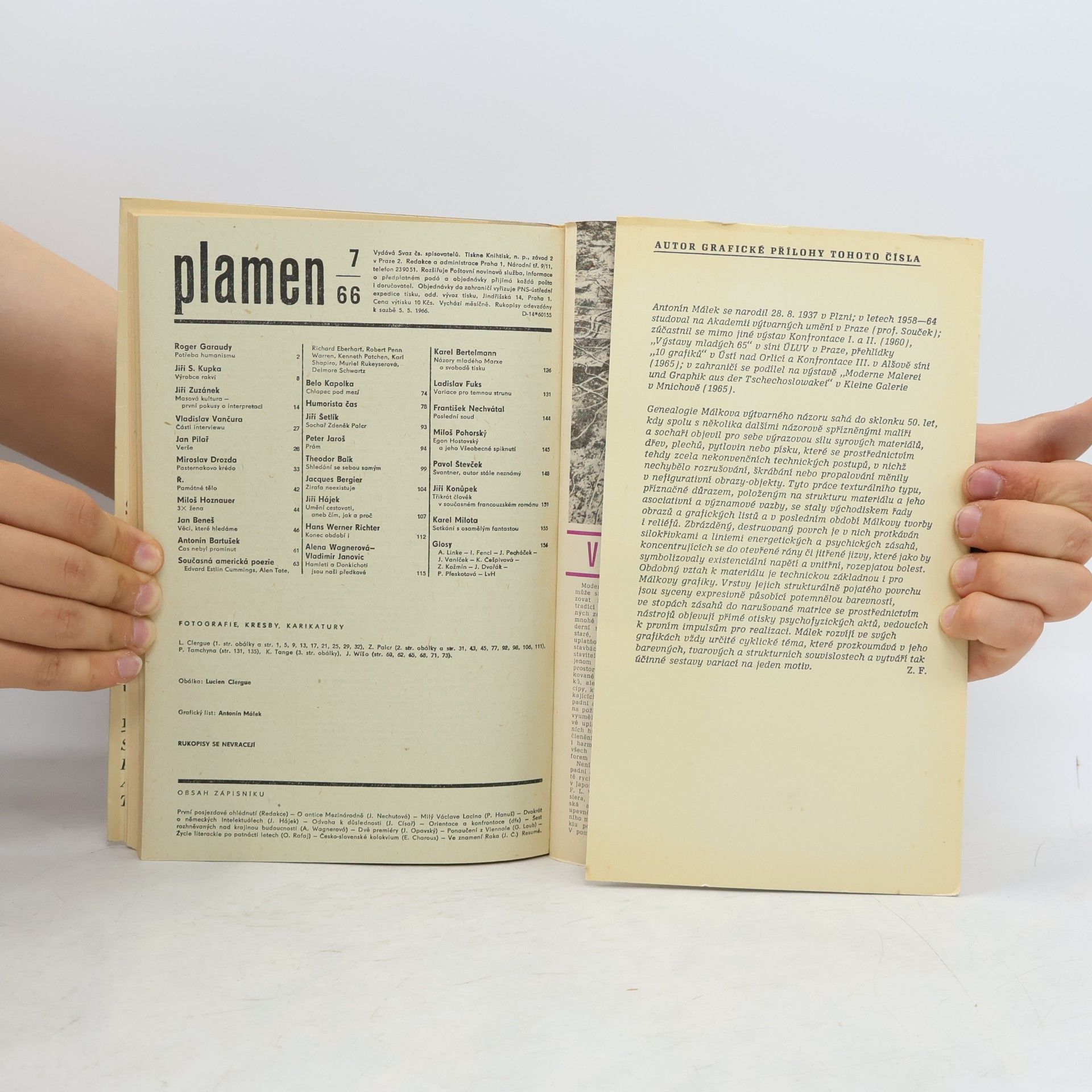 Various authors Plamen 7/1966