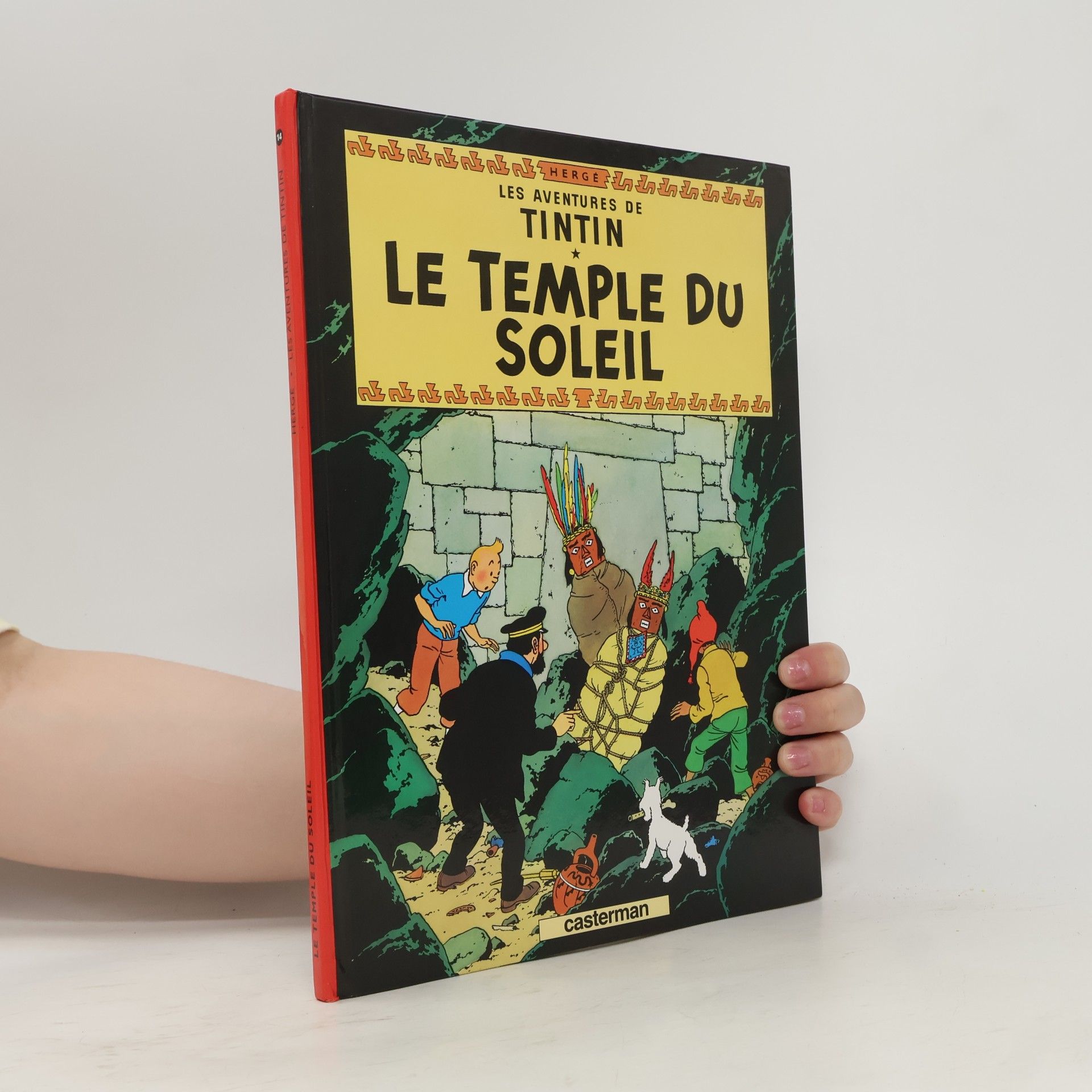 Hergé Le temple du soleil