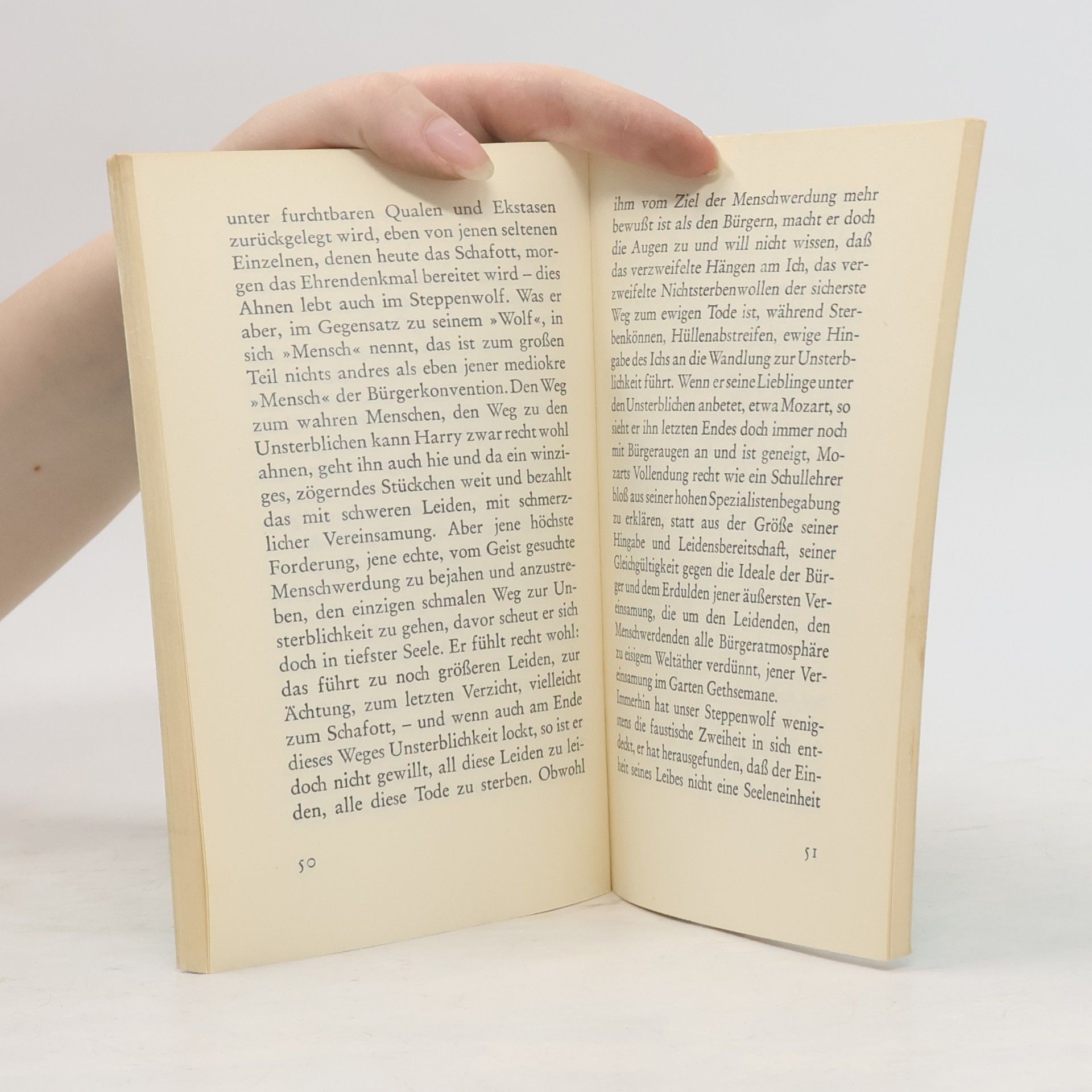 Hermann Hesse Tractat vom Steppenwolf. Nachwort von Beda Allemann