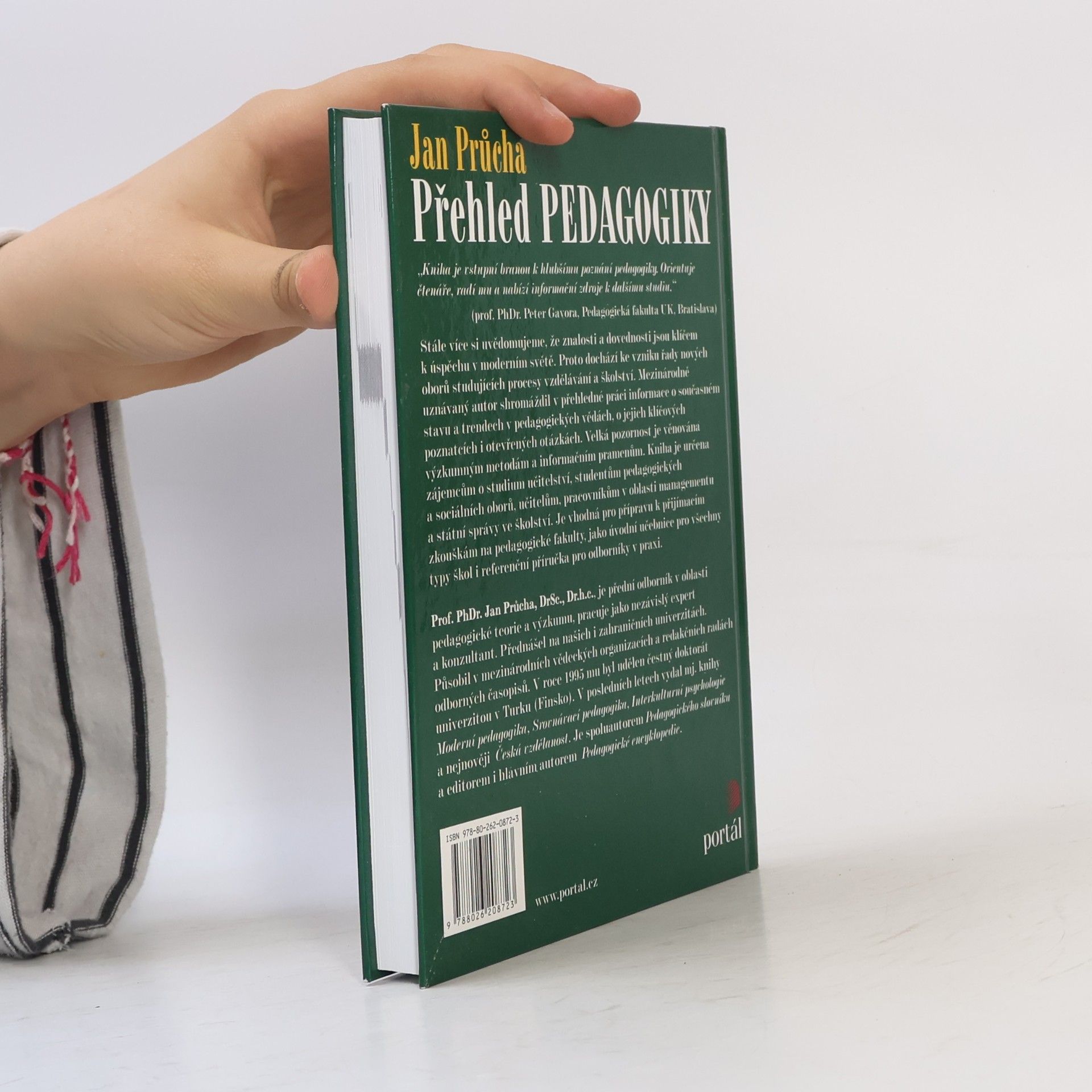 Jan Průcha Přehled pedagogiky. Úvod do studia oboru