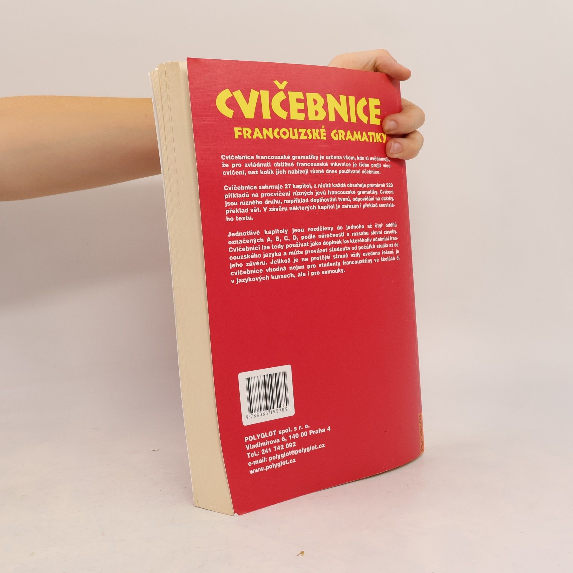 Marc Baudinet Cvičebnice francouzské gramatiky. Příklady k základním gramatickým jevům s řešením