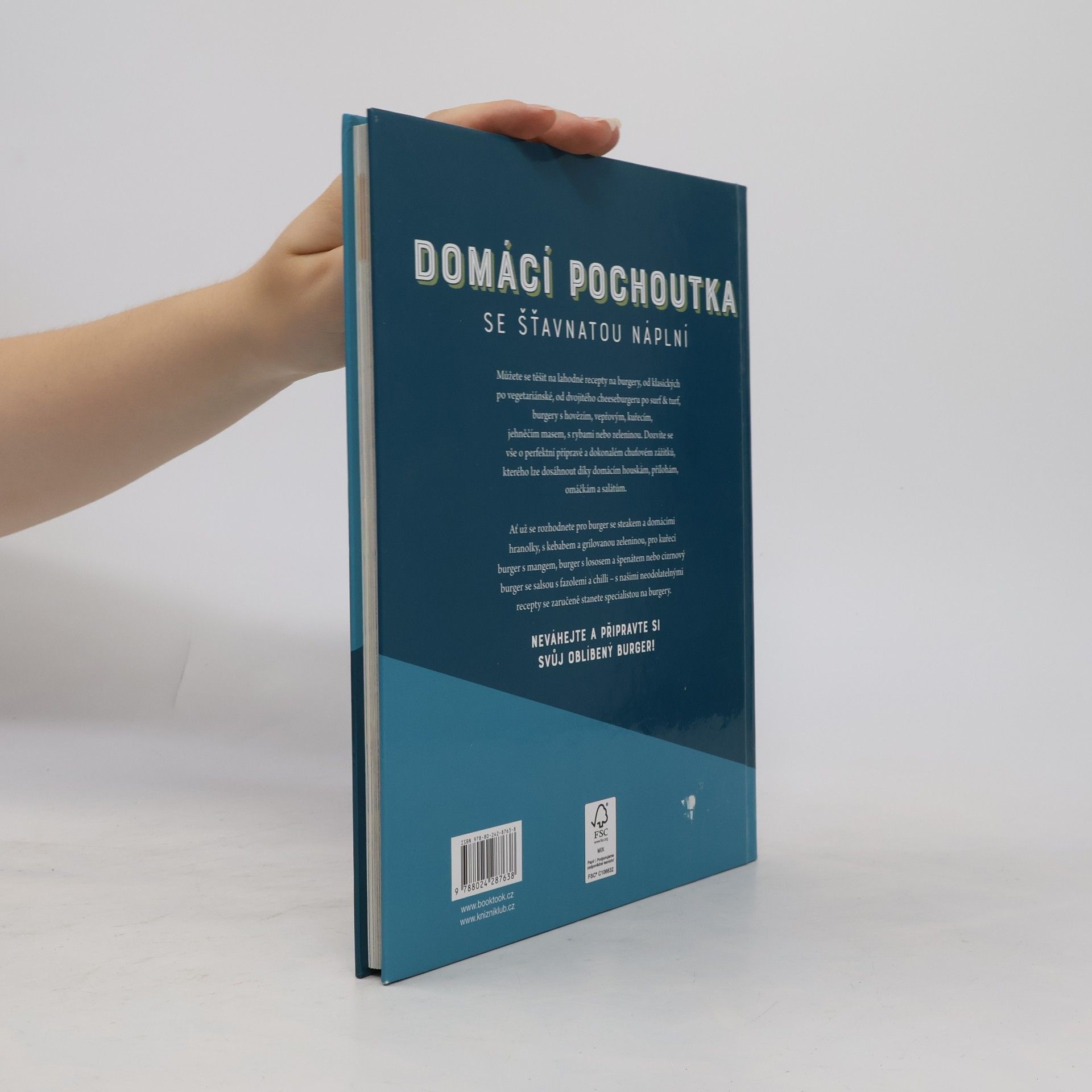 Sabine Durdel-Hoffmann Báječná kniha o burgerech a grilování
