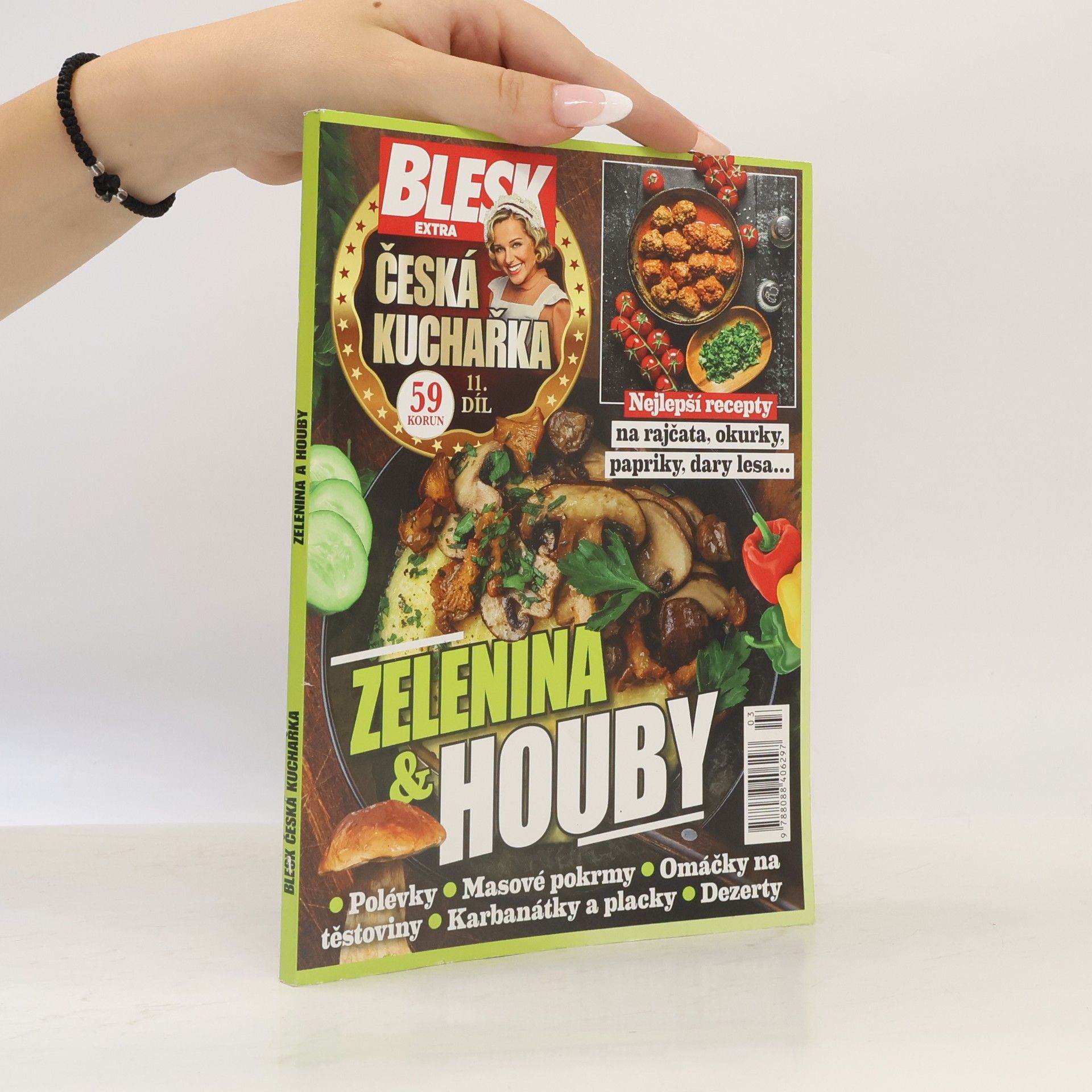 Dorota Dostálová Česká kuchařka. 11. díl, Zelenina & houby