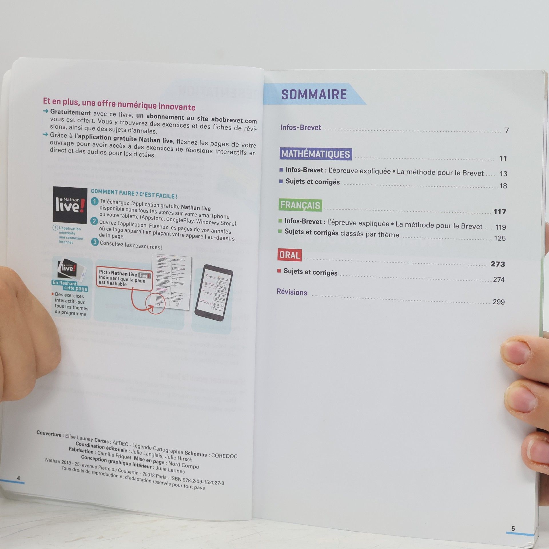 Carole Feugère Annales Brevet Les épreuves à 100 points 3e
