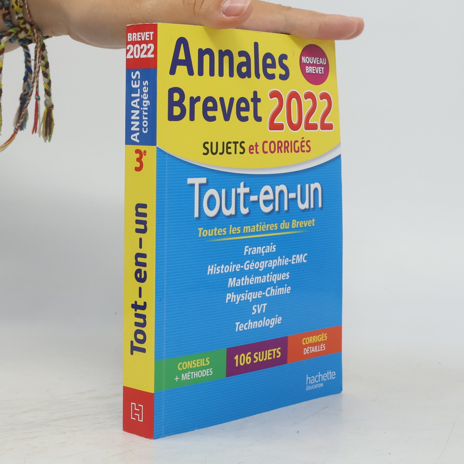 Collectif Annales BREVET 2022 Tout-en-un