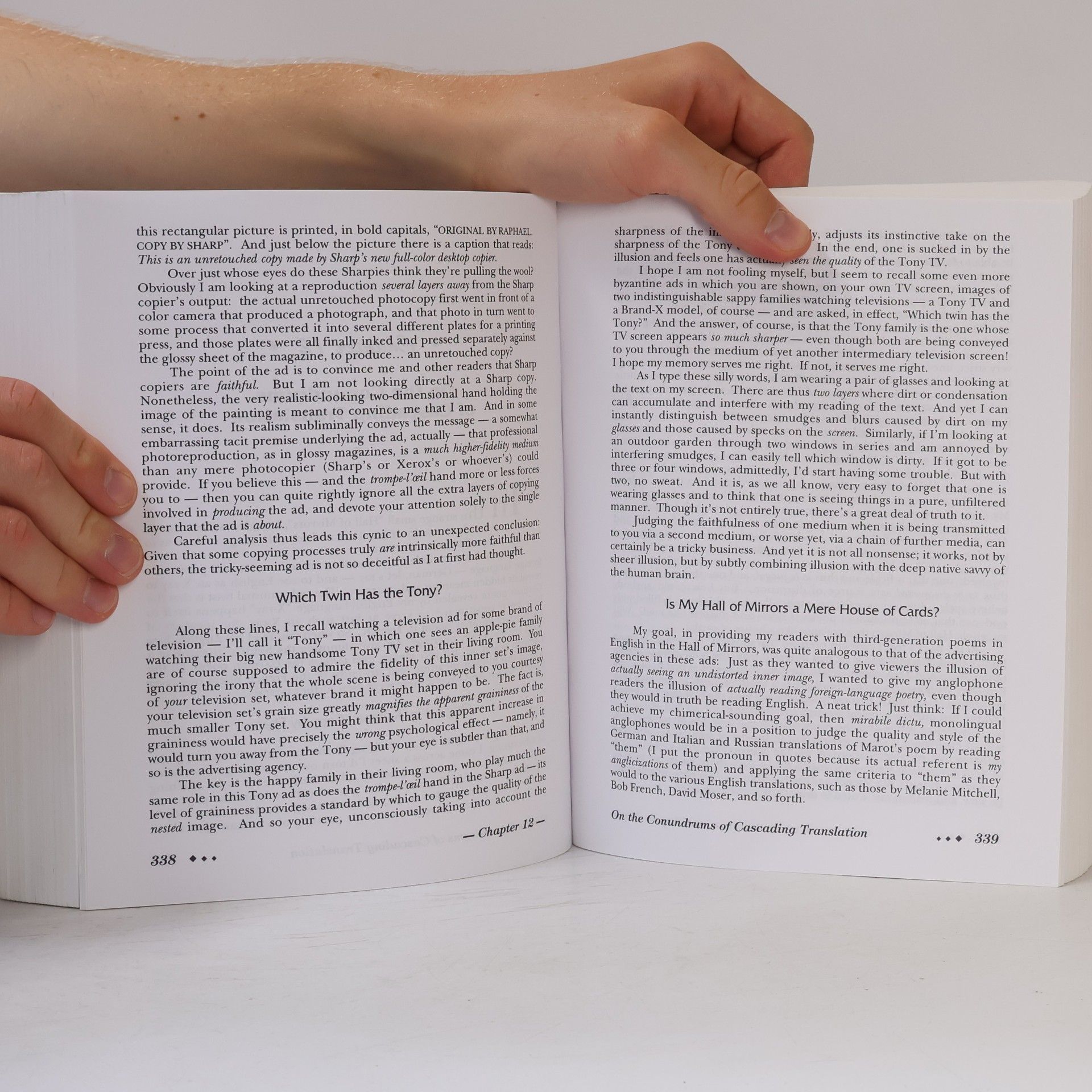 Douglas Hofstadter Le Ton beau de Marot
