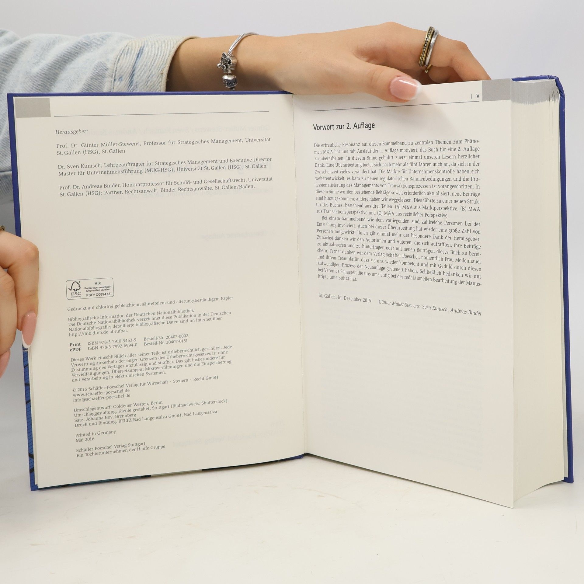 Günter Müller-Stewens Mergers & Acquisitions