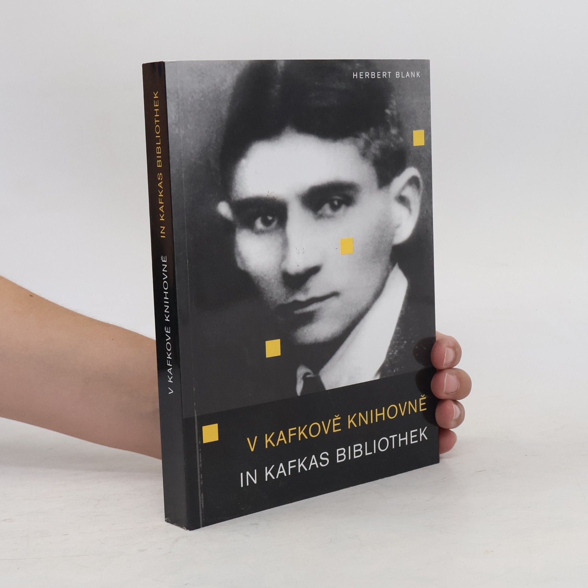 V Kafkově knihovně. In Kafkas Bibliothek