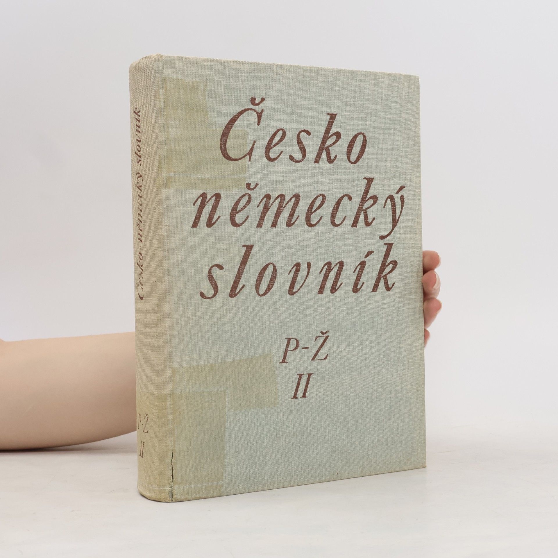 Autorenkollektiv Česko-německo slovník II. P-Ž