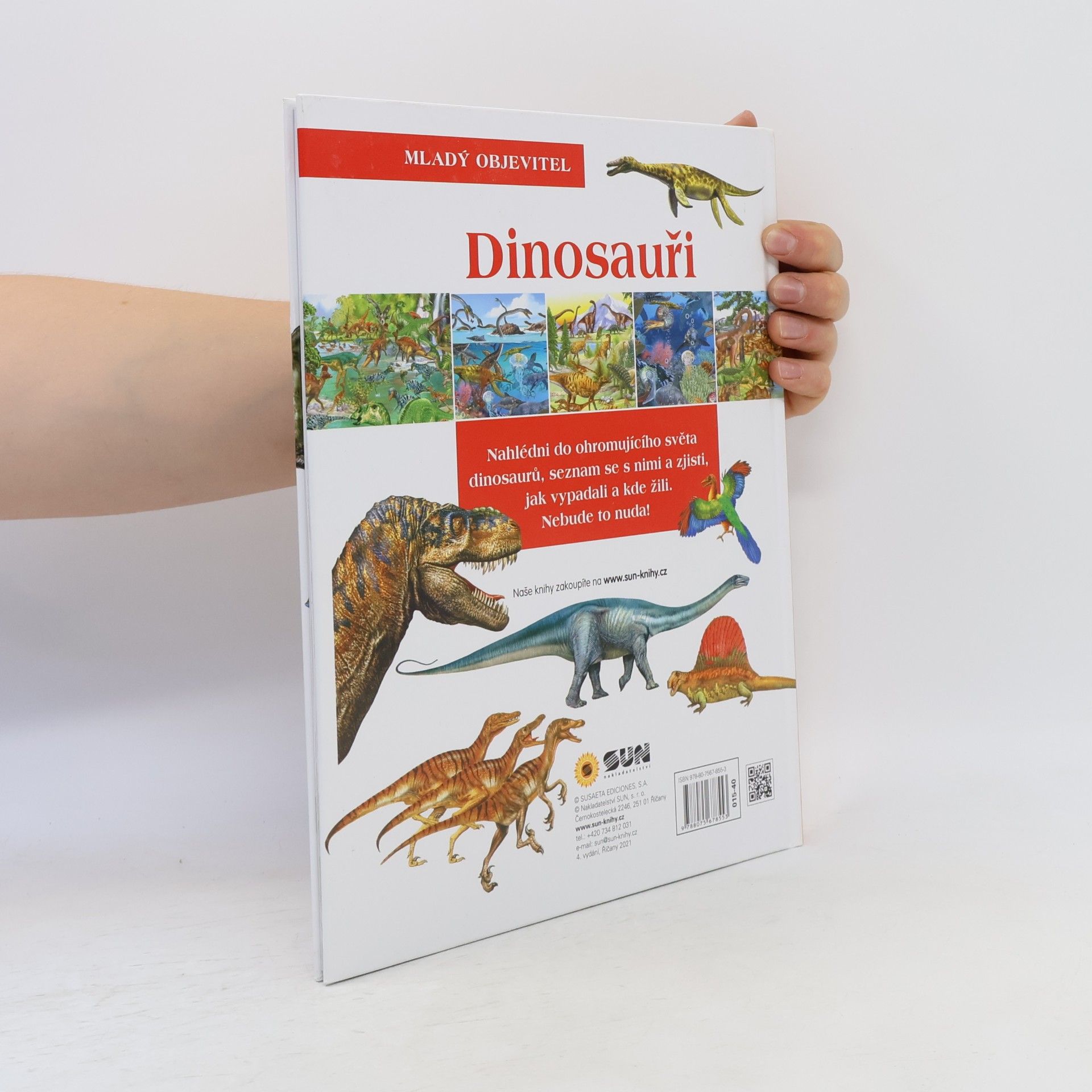 Francisco Arredondo Mladý objevitel. Dinosauři