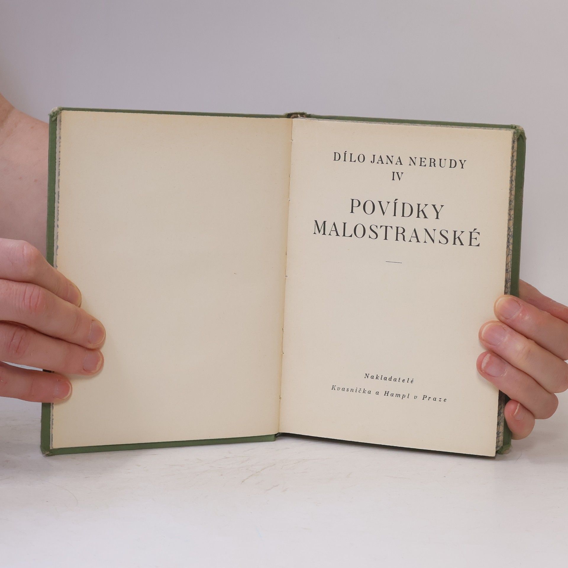 Jan Neruda Povídky malostranské
