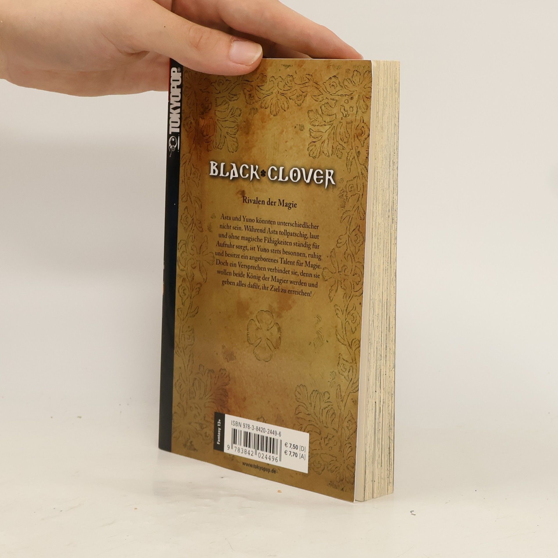 Yuki Tabata Black Clover 1