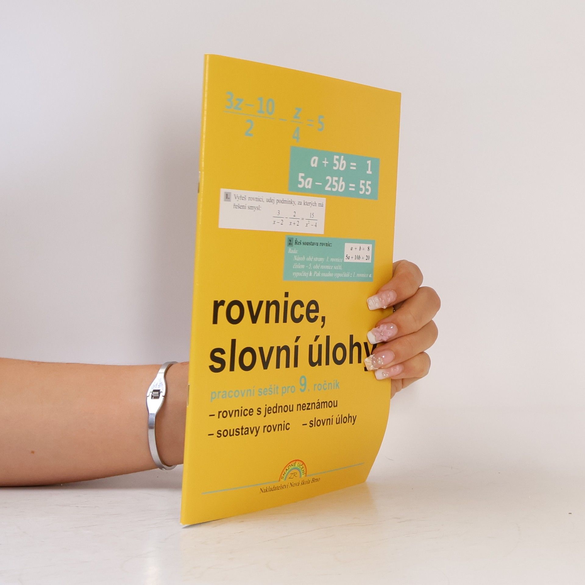 Rovnice a slovní úlohy. Pracovní sešit pro 9. ročník
