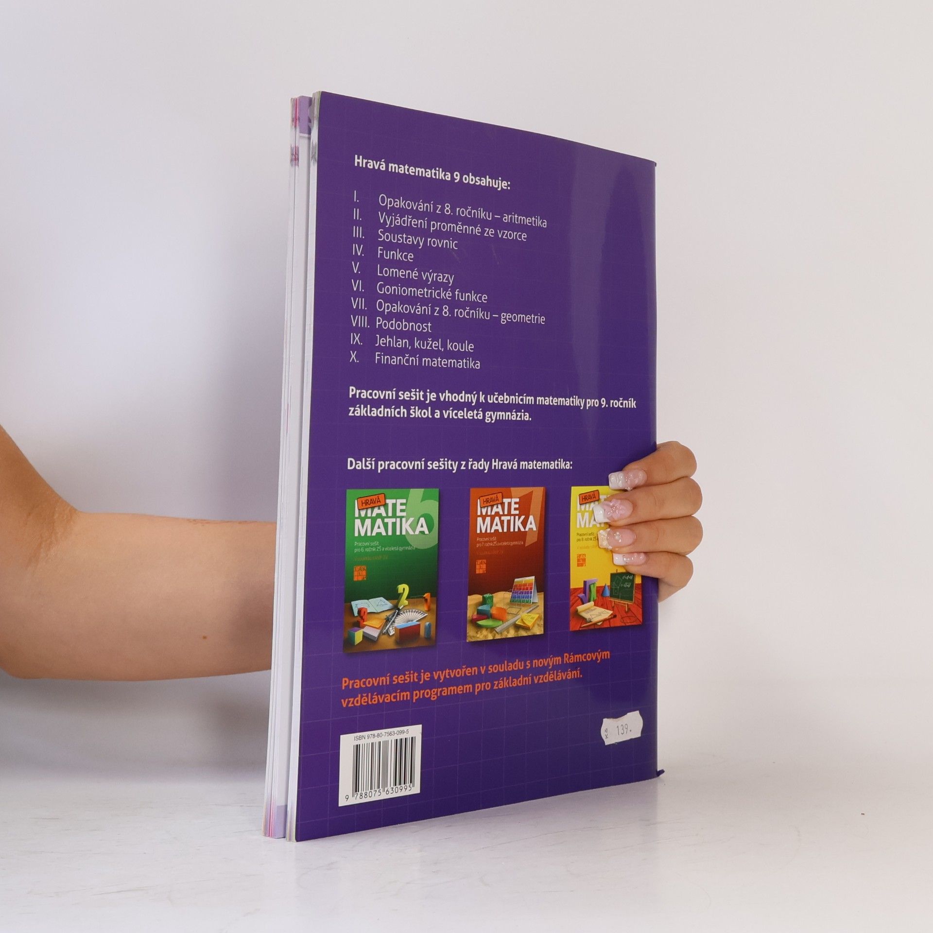 Collectif d'auteurs Hravá matematika 9