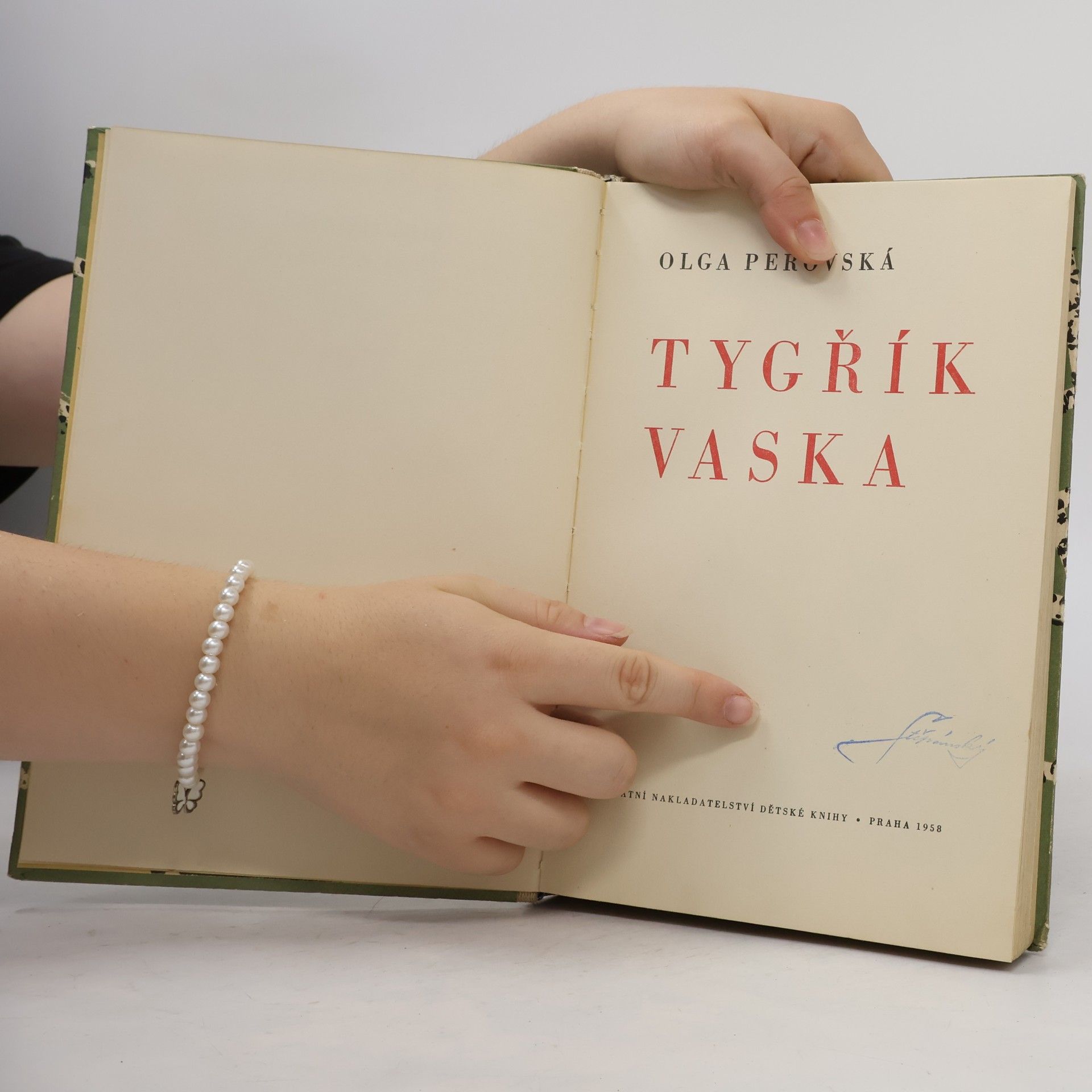Milada Macháčková Tygřík Vaska
