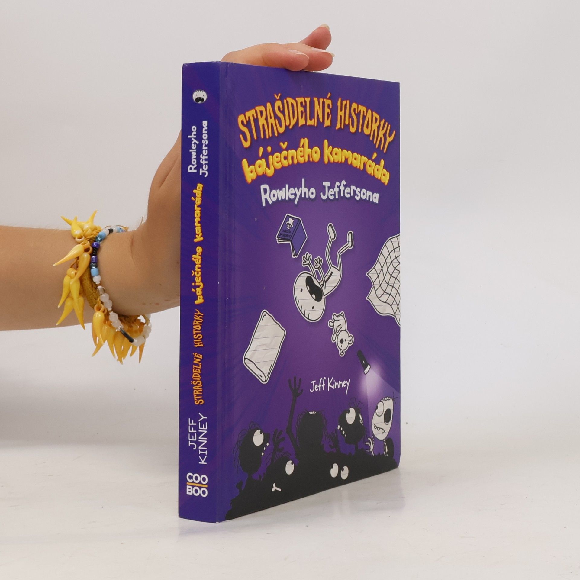 Jeff Kinney Strašidelné historky báječného kamaráda Rowleyho Jeffersona