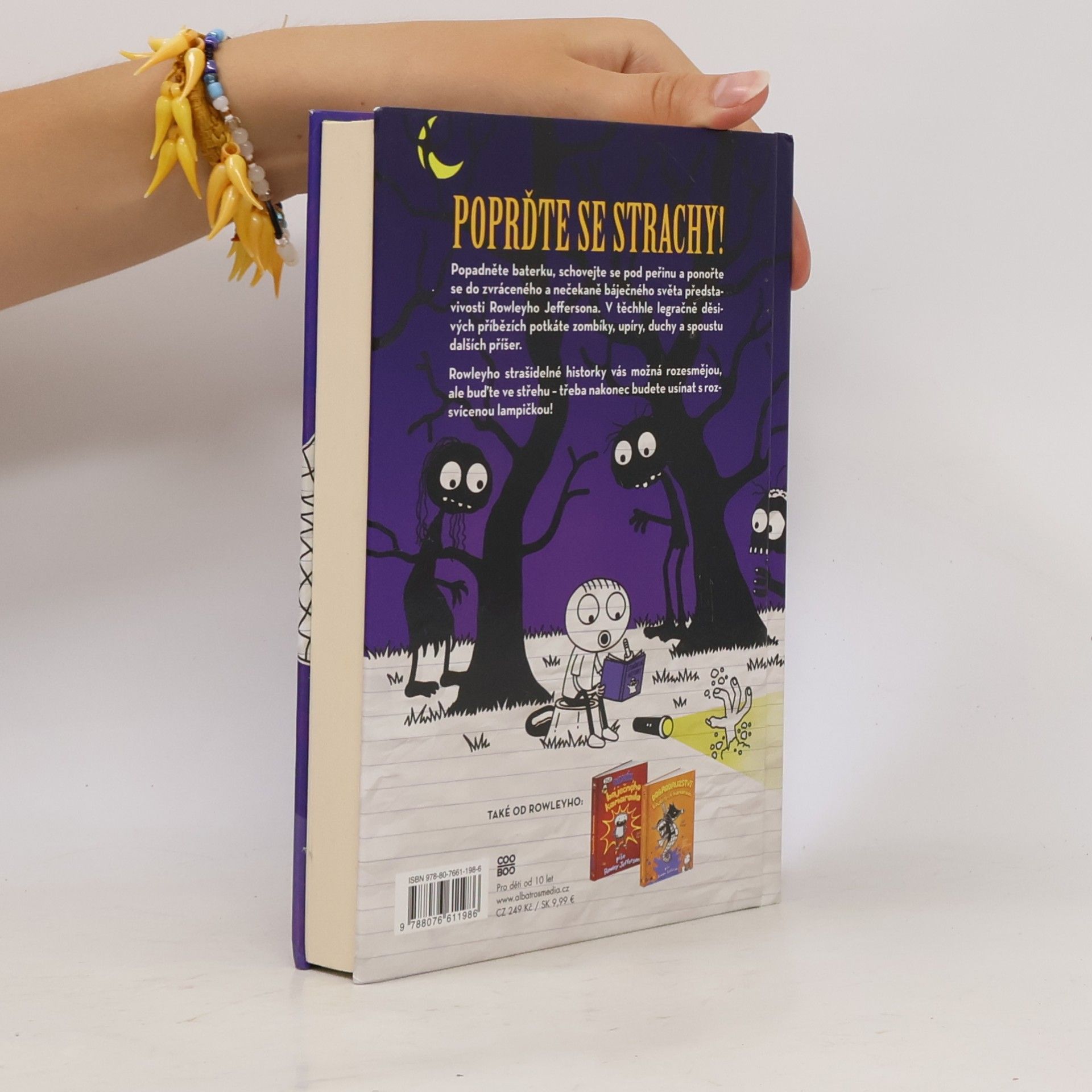Jeff Kinney Strašidelné historky báječného kamaráda Rowleyho Jeffersona