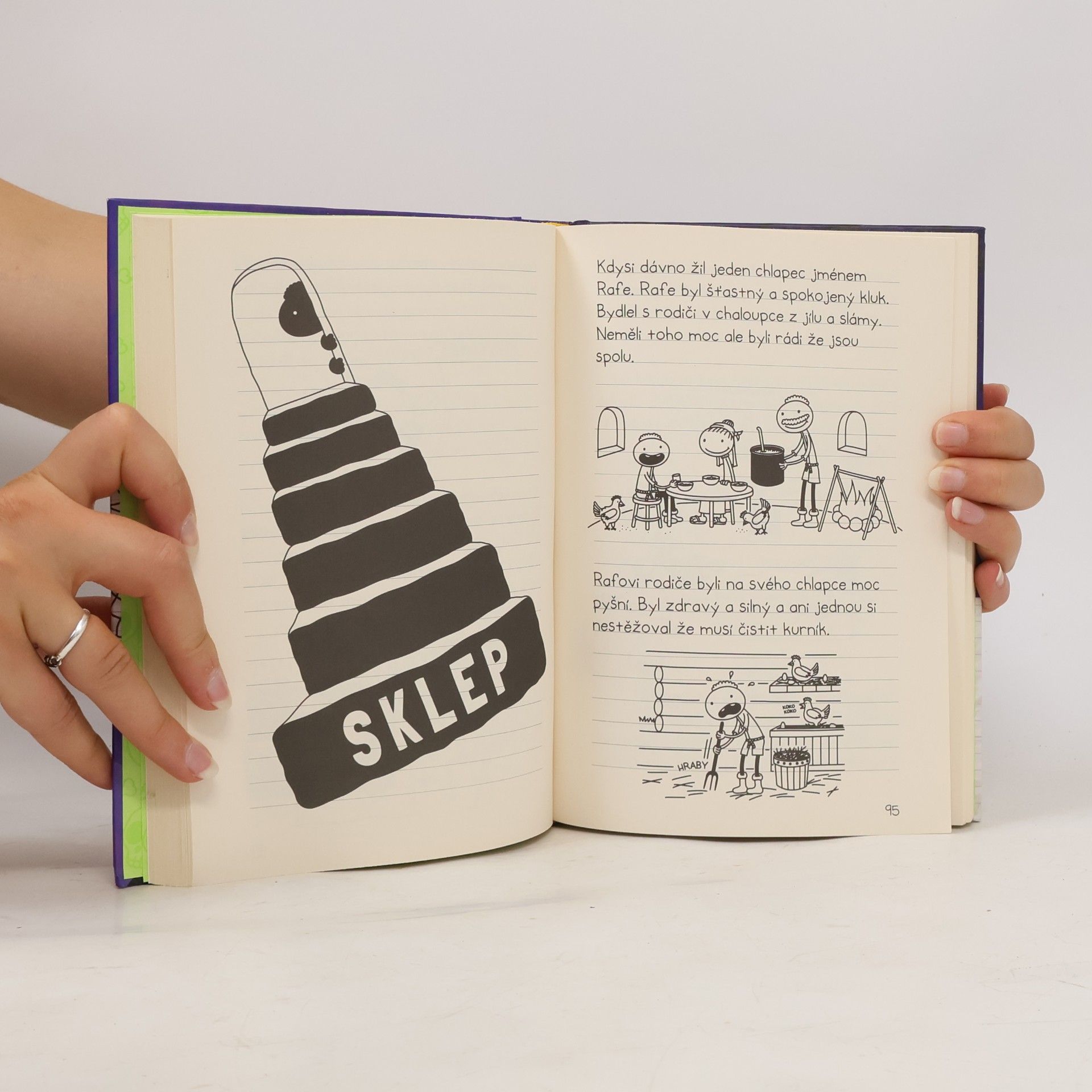 Jeff Kinney Strašidelné historky báječného kamaráda Rowleyho Jeffersona
