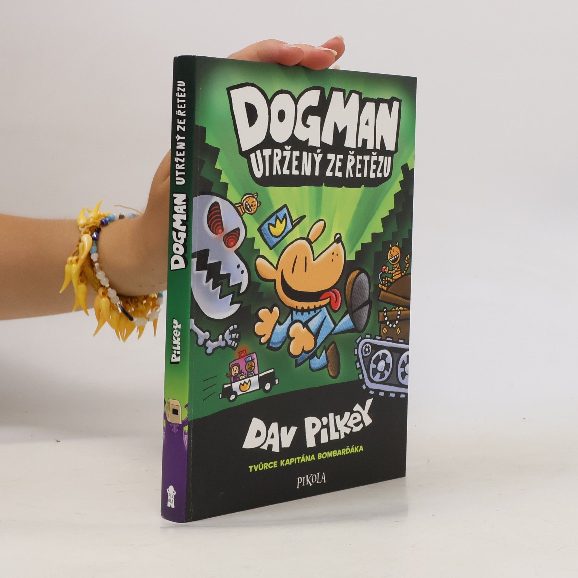 Dav Pilkey Dogman utržený ze řetězu
