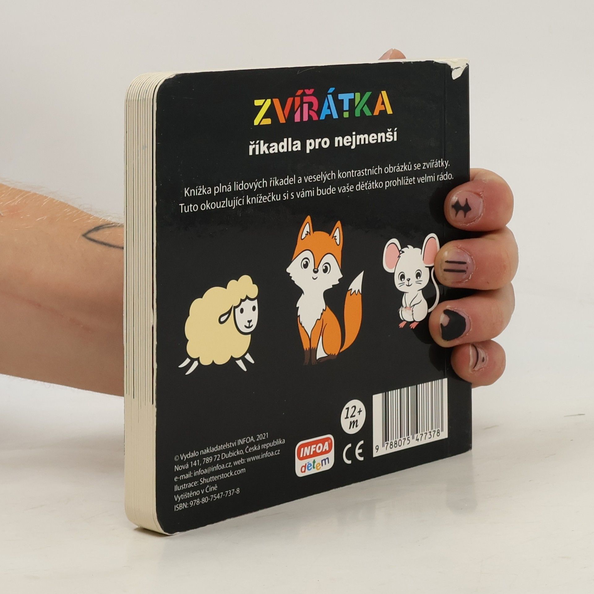Kolektiv autorů Zvířátka : říkadla pro nejmenší