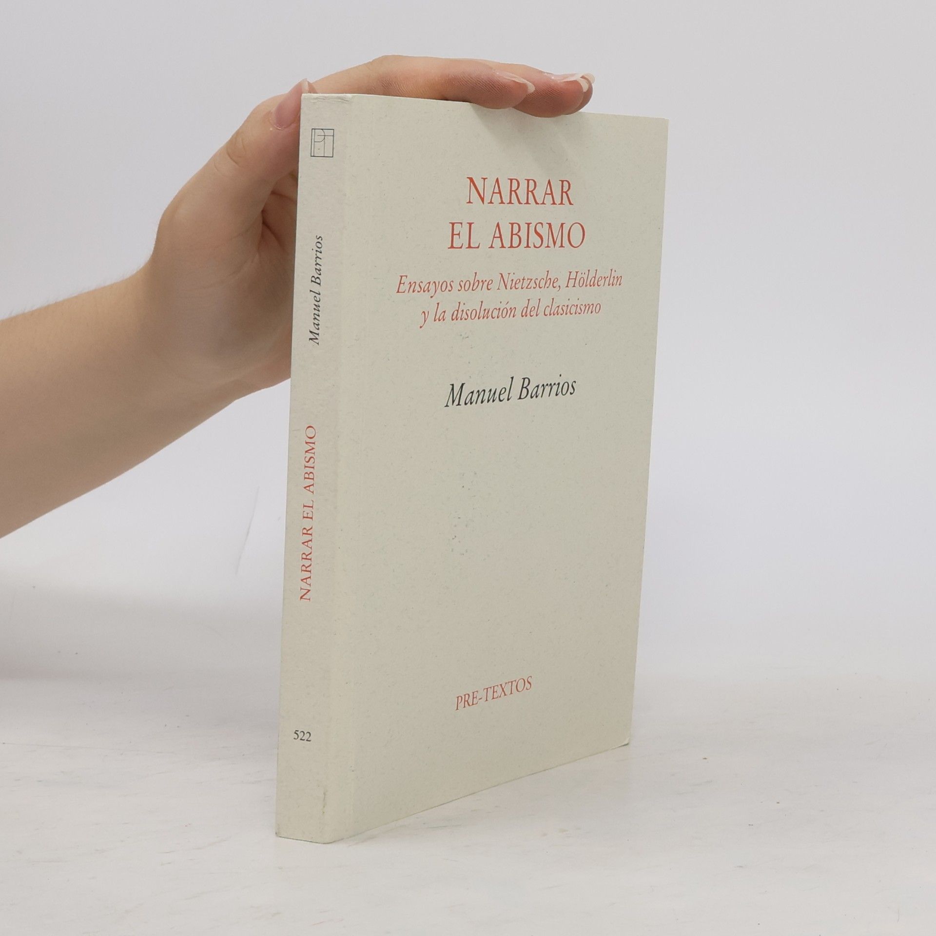 Manuel Barrios Casares Narrar el abismo