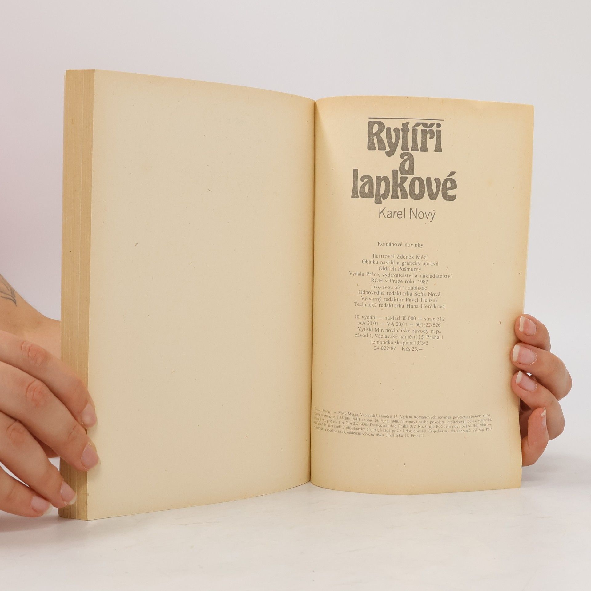 Karel Nový Rytíři a lapkové