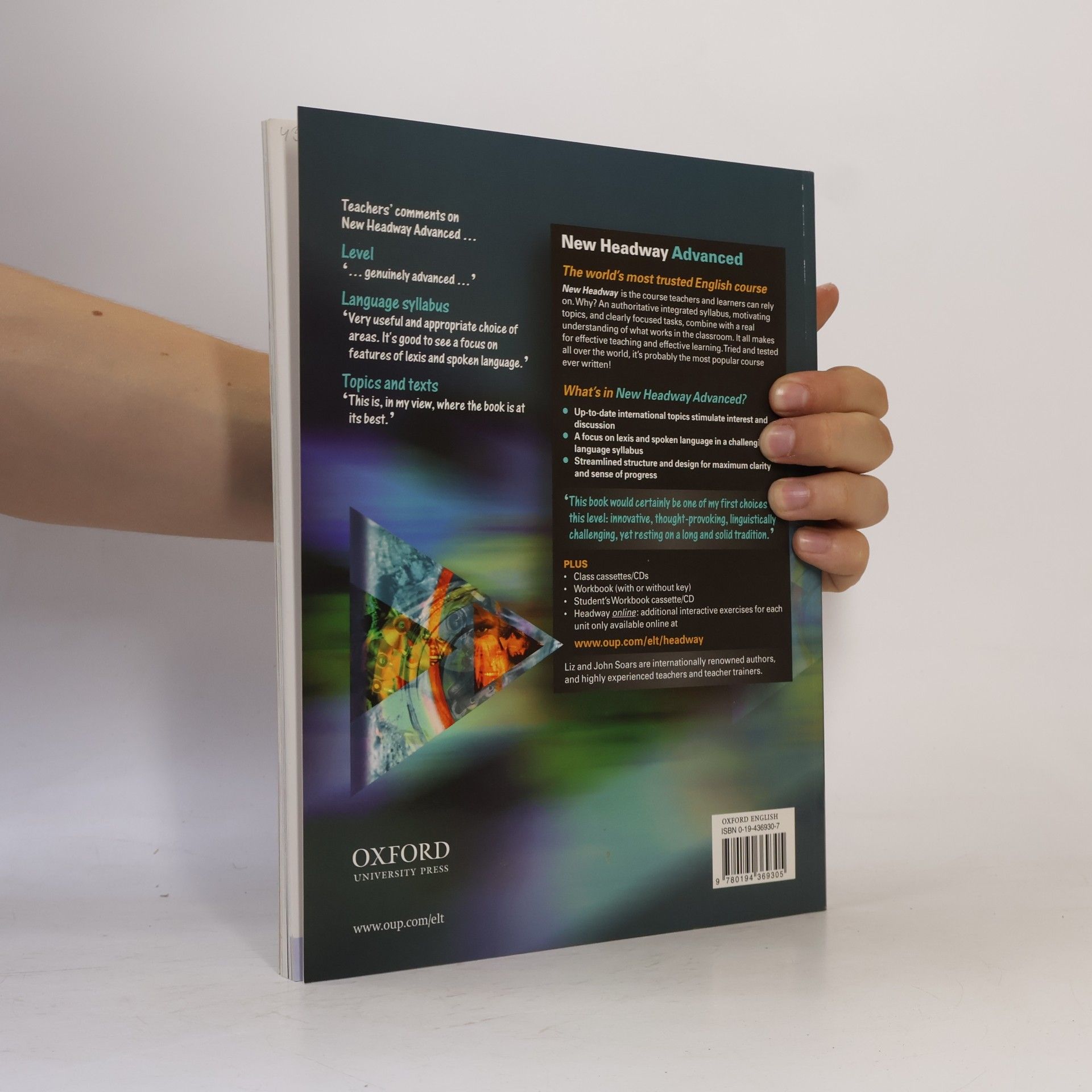 Liz Soars New Headway. Advanced. Student's book