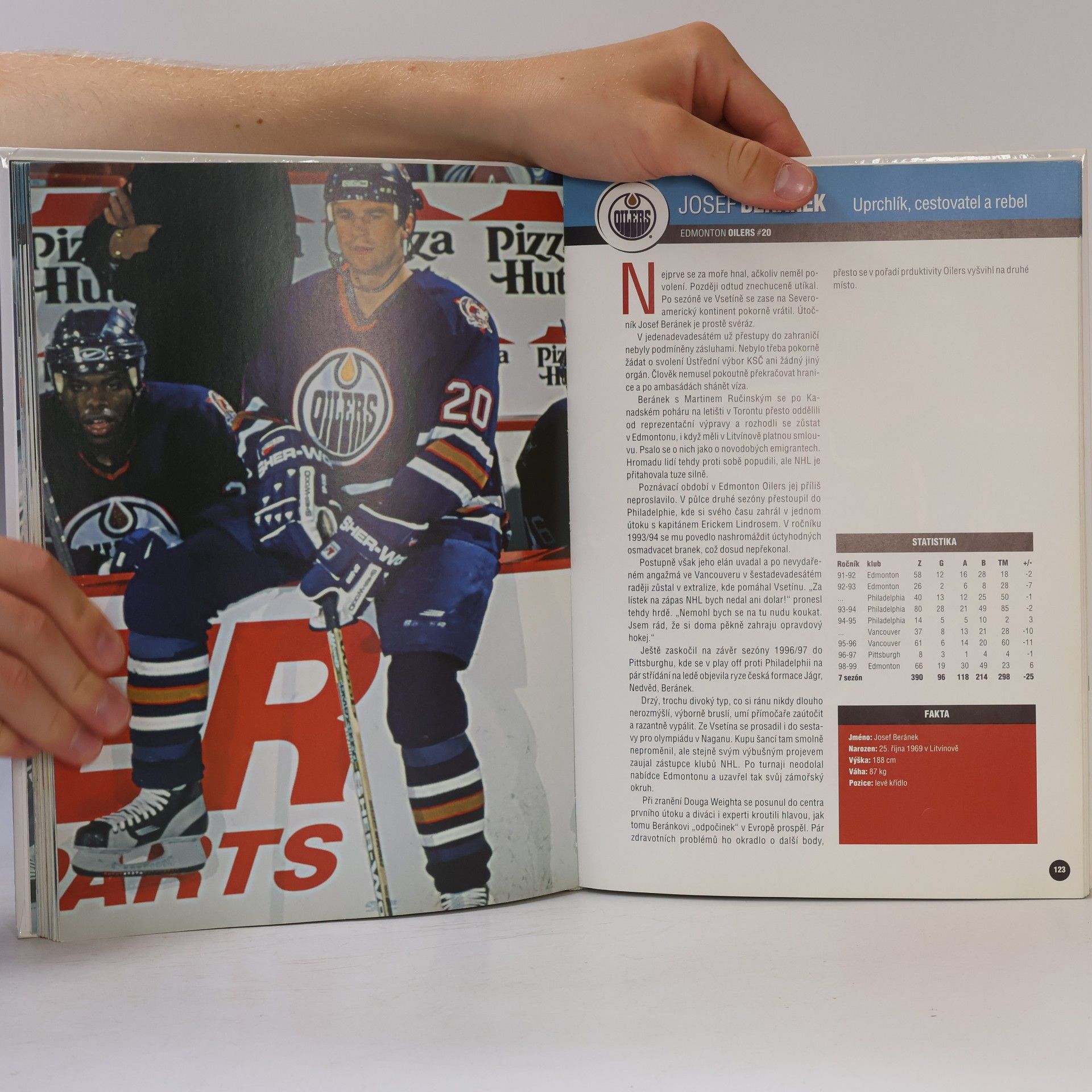 Autorenkollektiv Hvězdy NHL + Češi a Slováci v sezóně 98