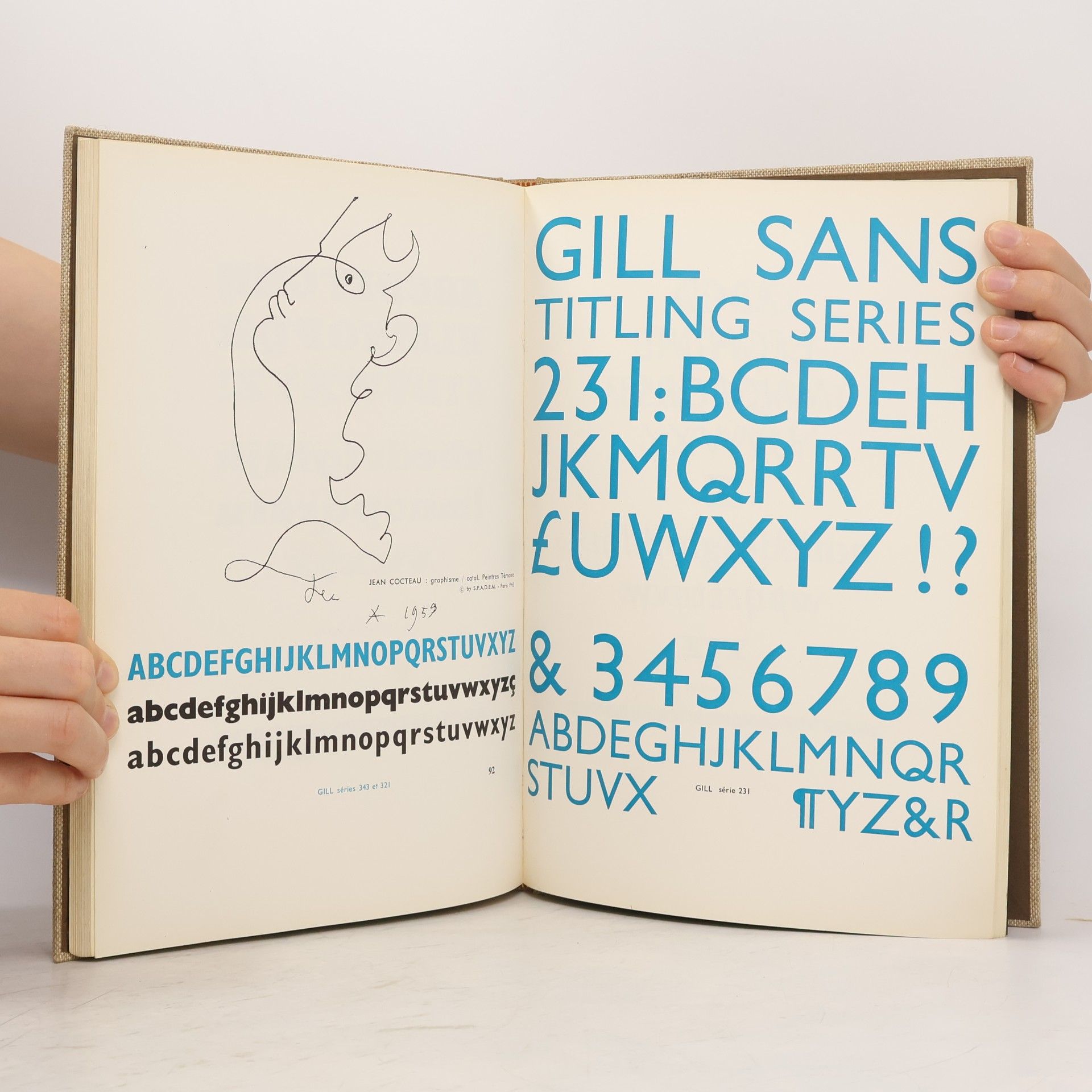 Maximilien Vox Faisons le point. Cent alphabets monotype