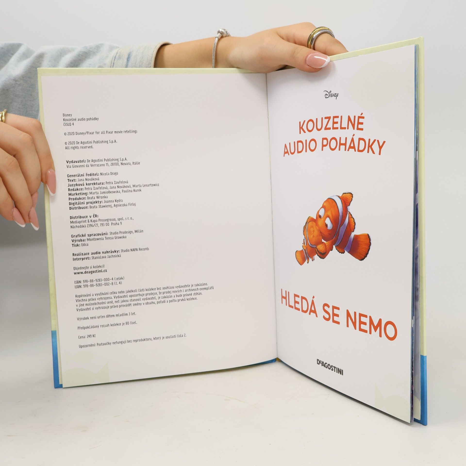 Kolektiv autorů Kouzelné audio pohádky 4. Hledá se Nemo