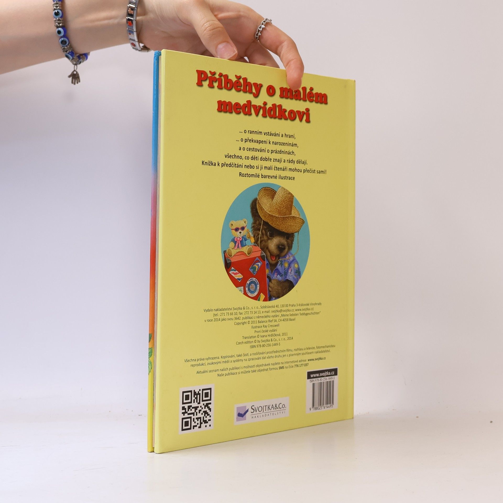 Ute Haderlein Příběhy veselého medvídka : příběhy o malém medvídkovi : [čtení s velkými písmeny]