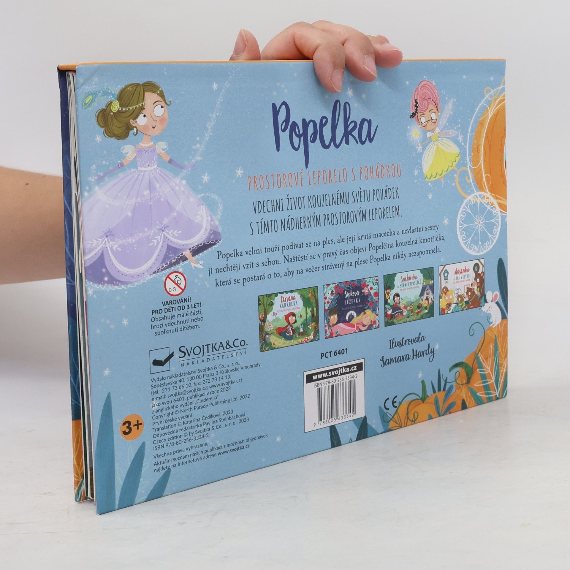 Svojtka&Co. Popelka - prostorové leporelo s pohádkou